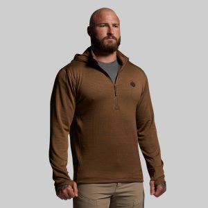 Quiver Half Zip Hoodie 2.0 (Coyote Brown)