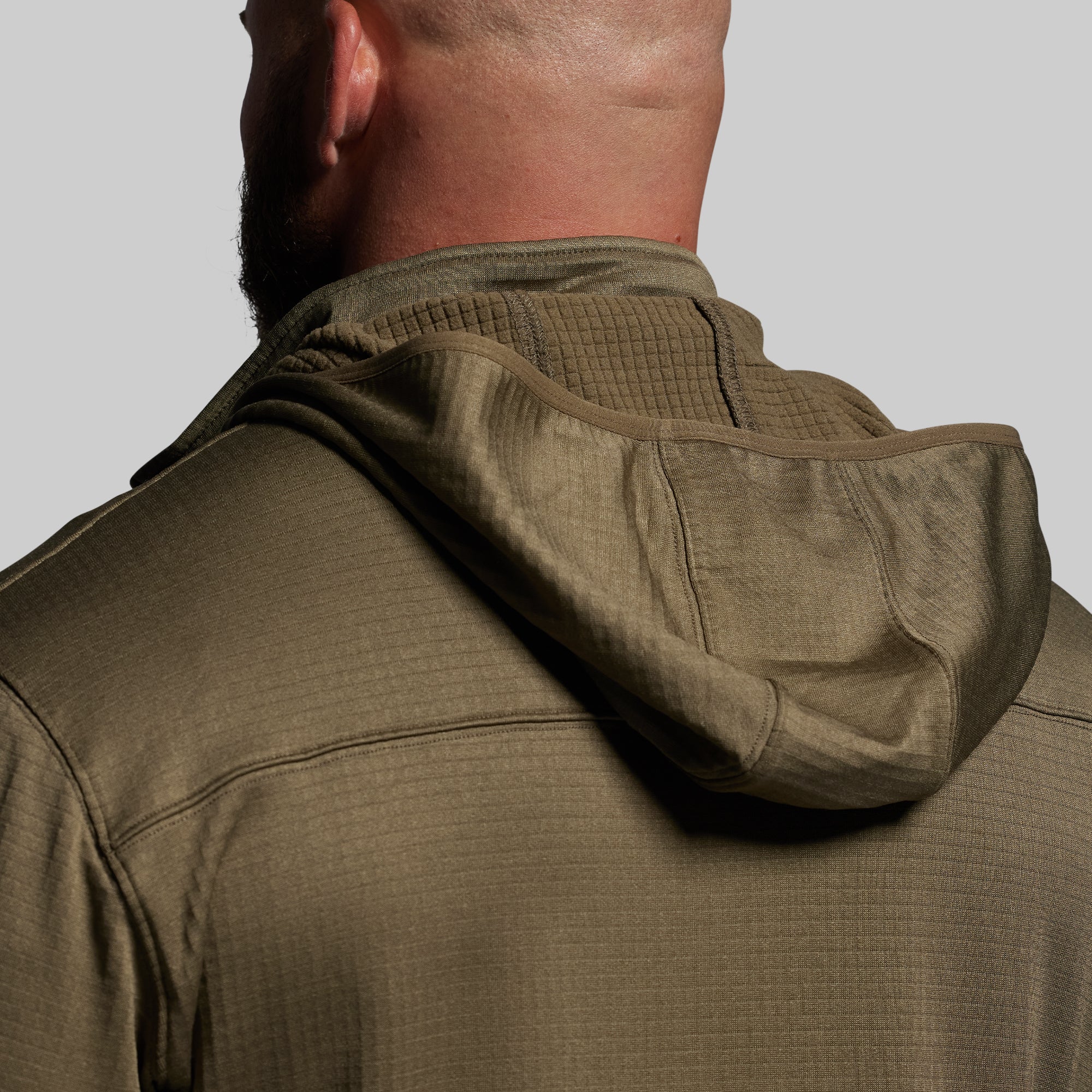 Quiver Half Zip Hoodie 2.0 (OD Green) - Image 9