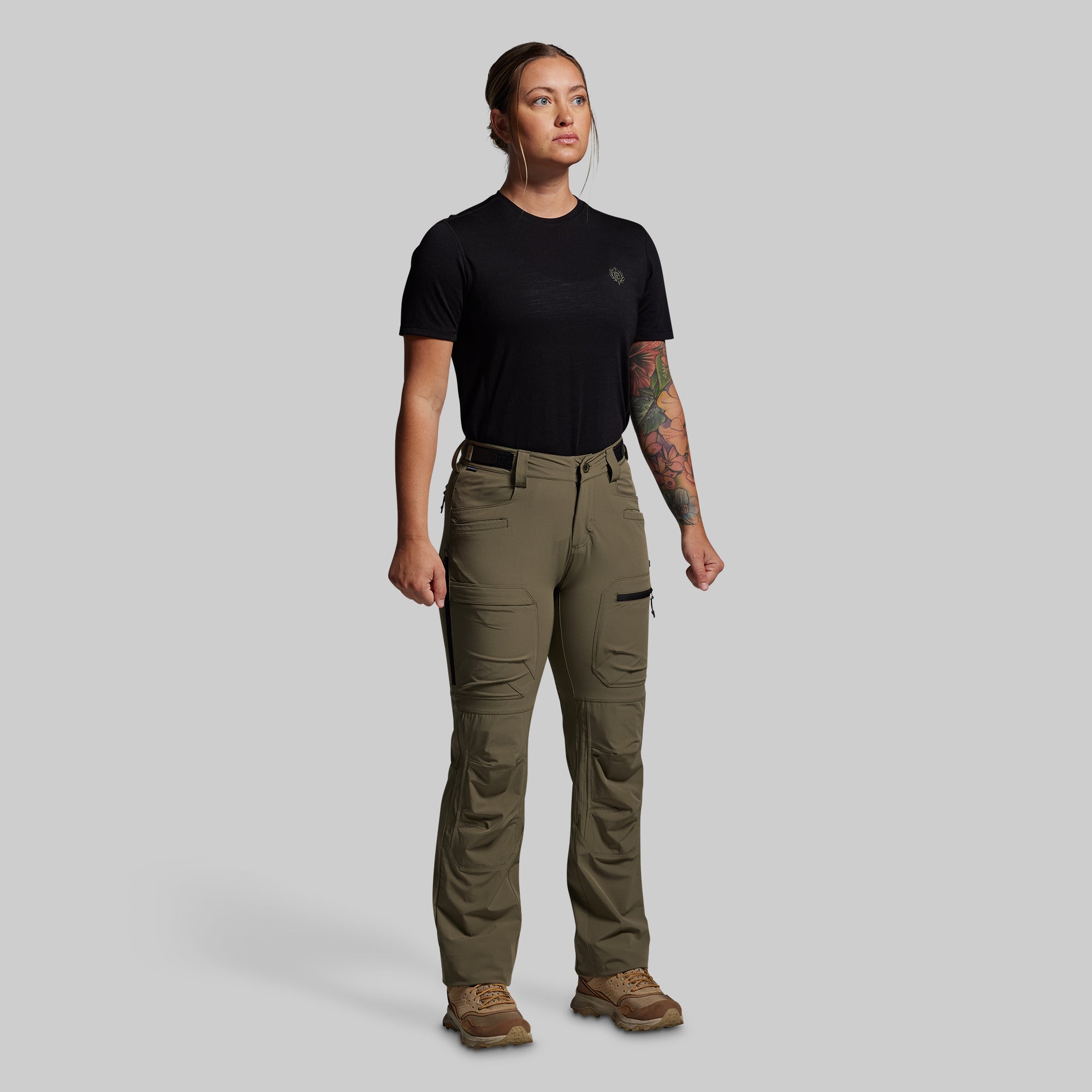 Women's Frontier Pant Light 2.0 (OD Green) - Image 13