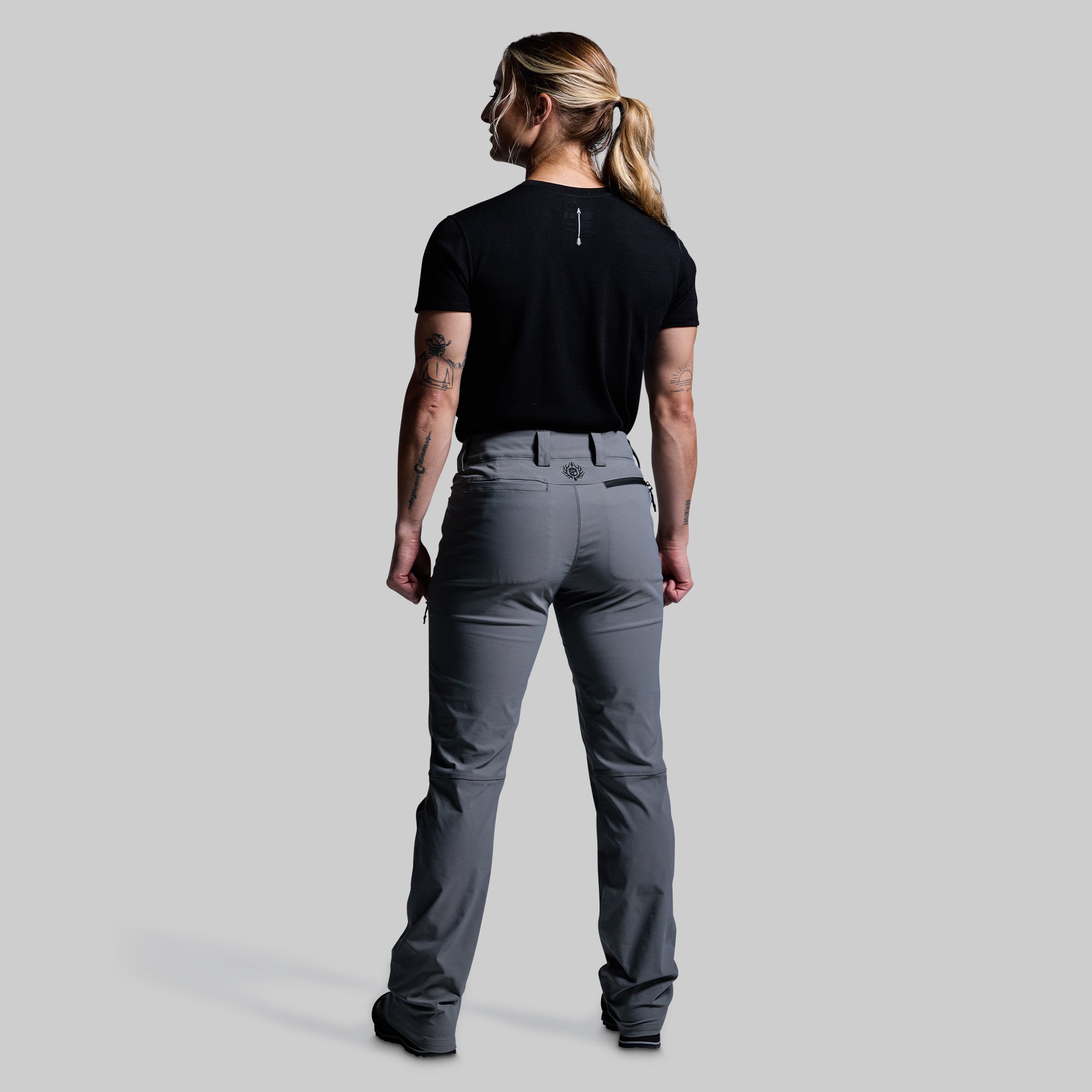 Women's Terrain Pant (Wolf Grey) - Image 8