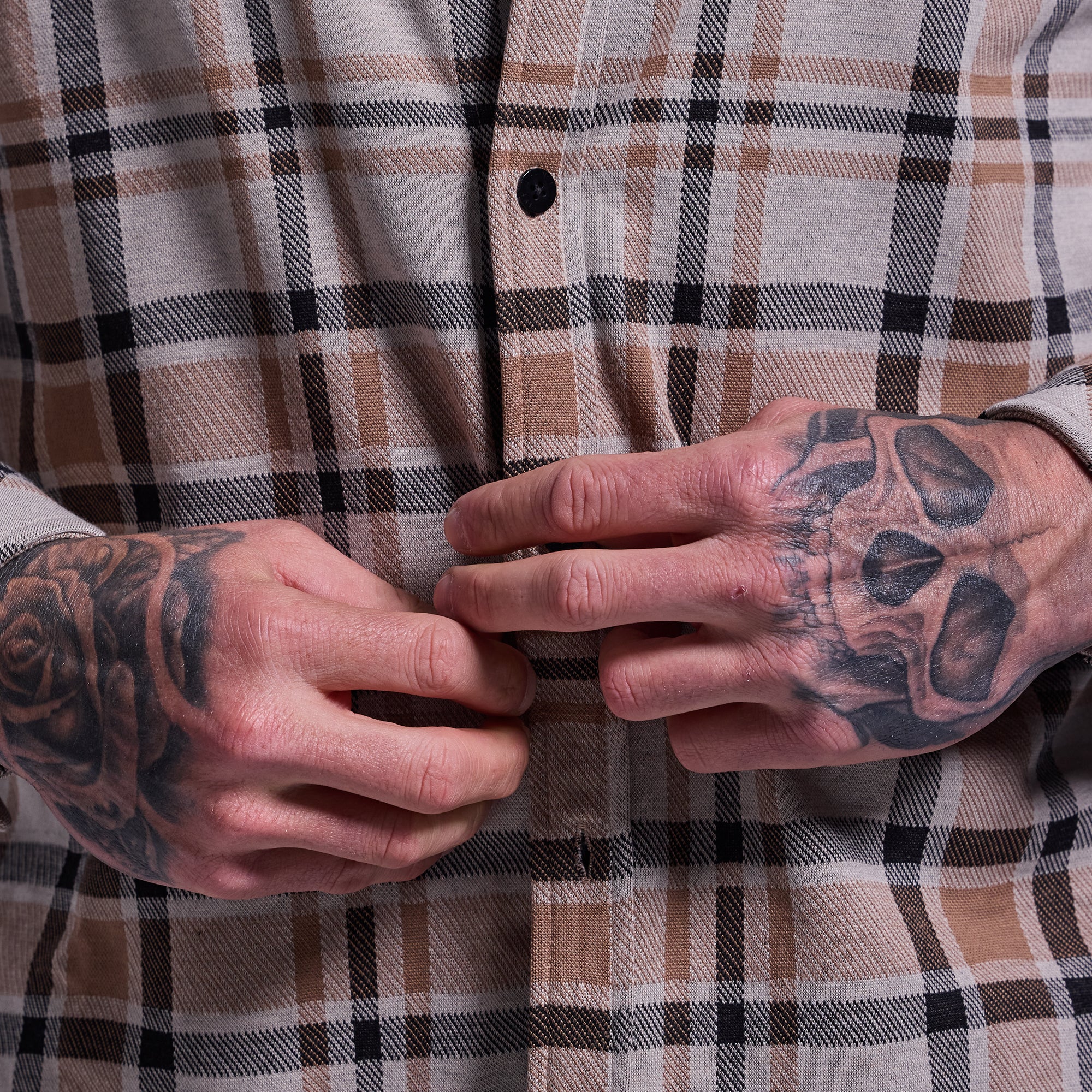 Woodsman Stretchy Flannel (Brushwood) - Image 10