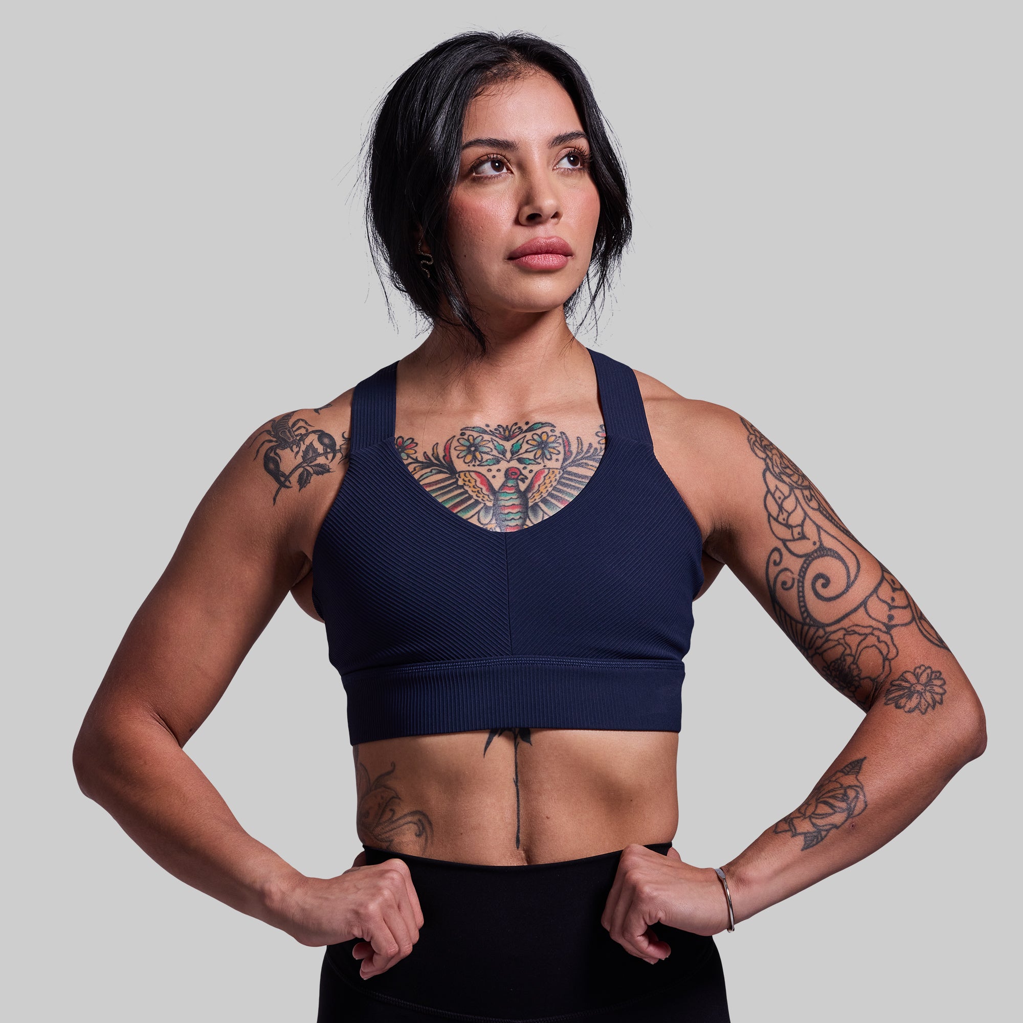 All or Nothing Sports Bra (BP Navy) - Image 2