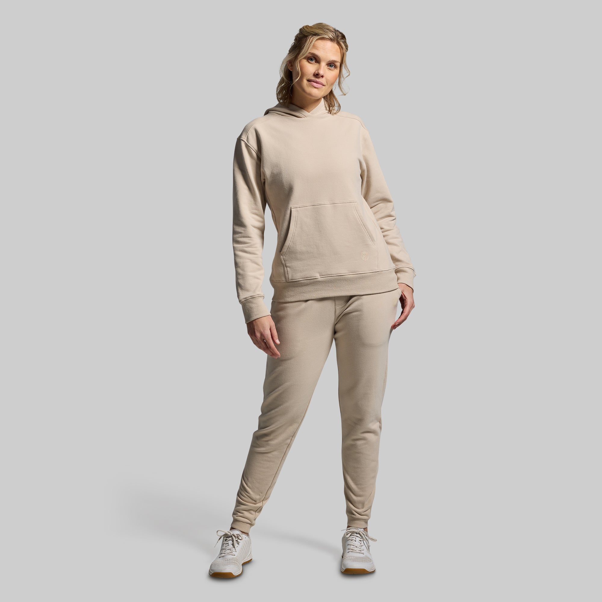 Women's Unmatched Hoodie (Pumice) - Image 5