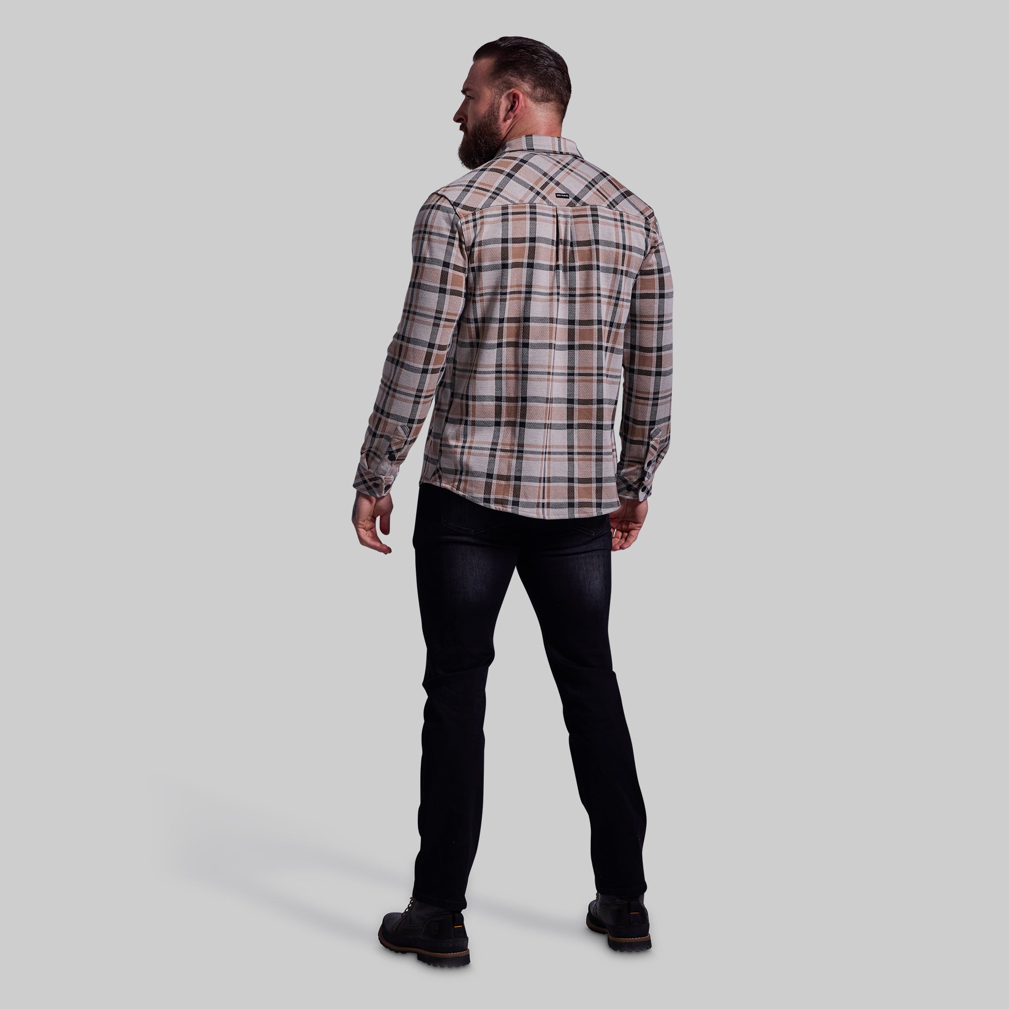 Woodsman Stretchy Flannel (Brushwood) - Image 13