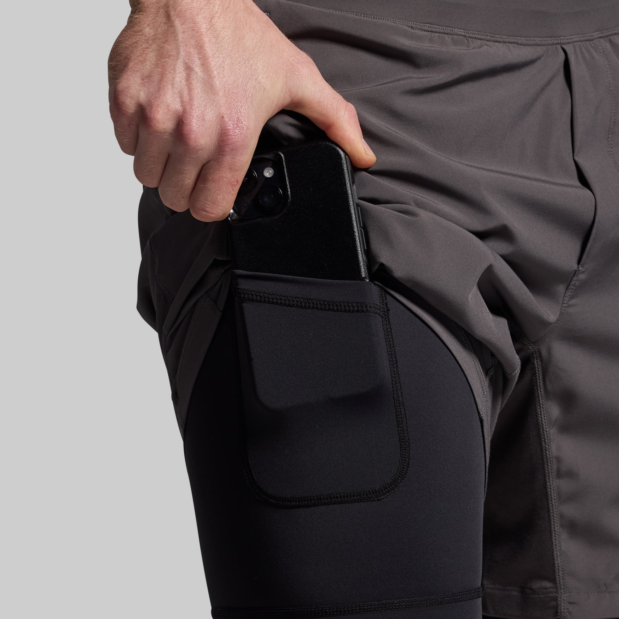 Versatile Short w/ Compression 7 (Gunmetal) - Image 2