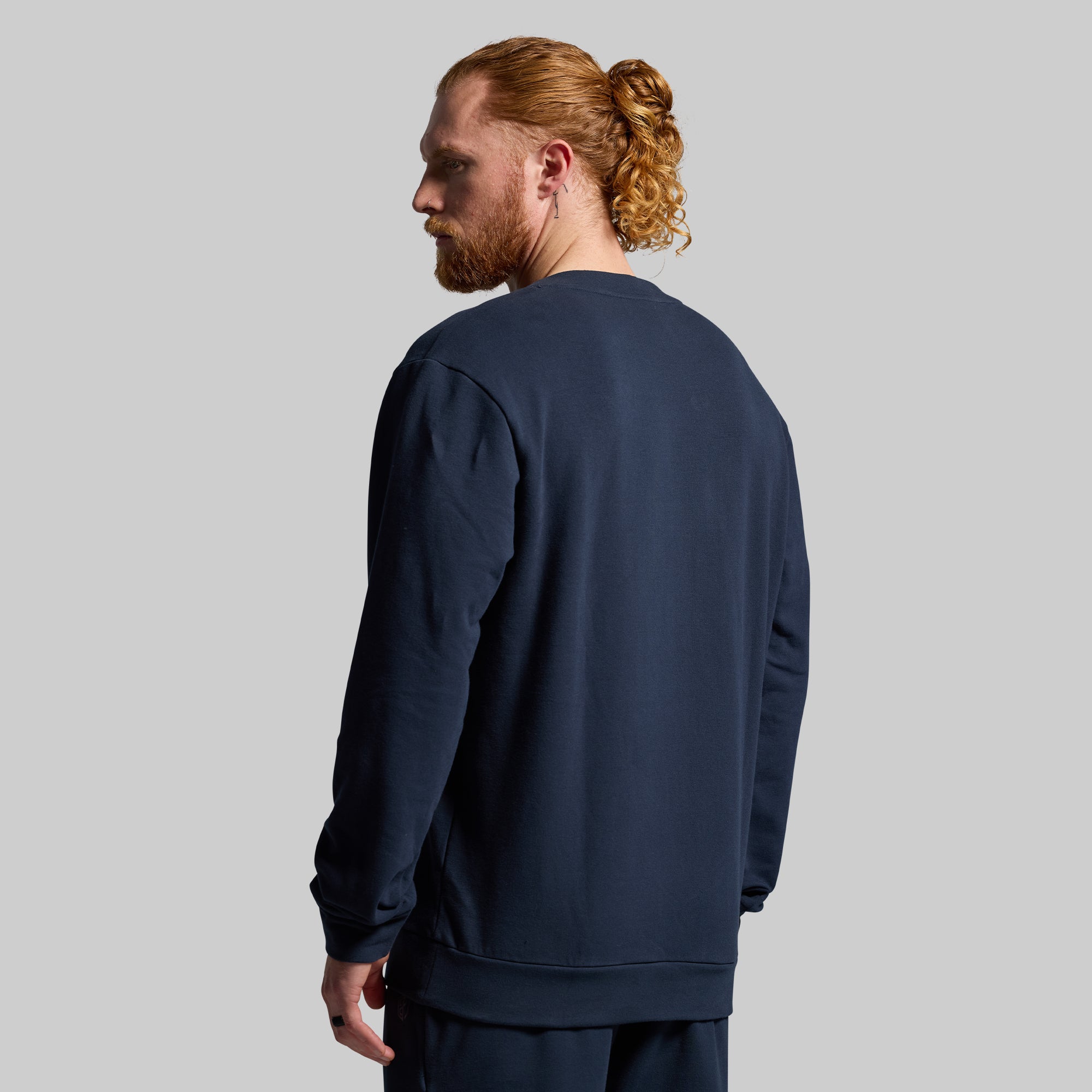 Men's Unmatched Crew Sweatshirt (BP Navy) - Image 2