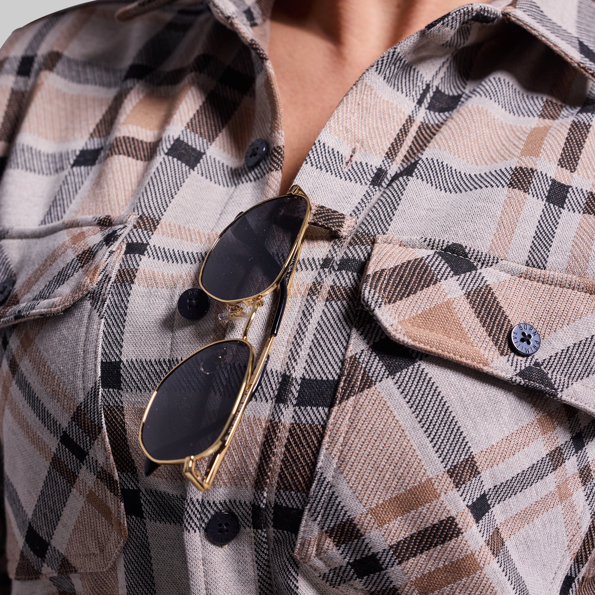 Woodsman Stretchy Flannel (Brushwood) - Image 7