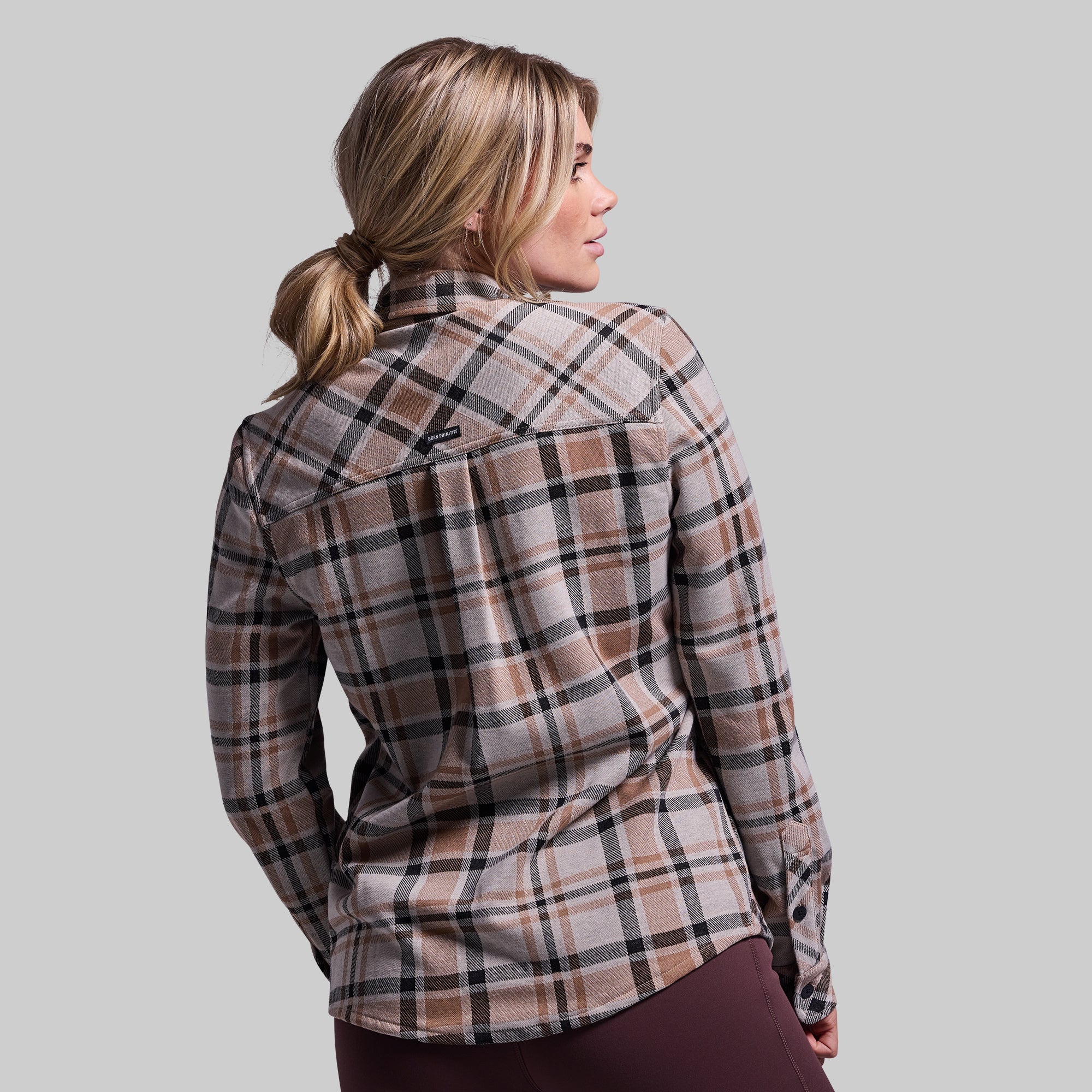 Woodsman Stretchy Flannel (Brushwood) - Image 4