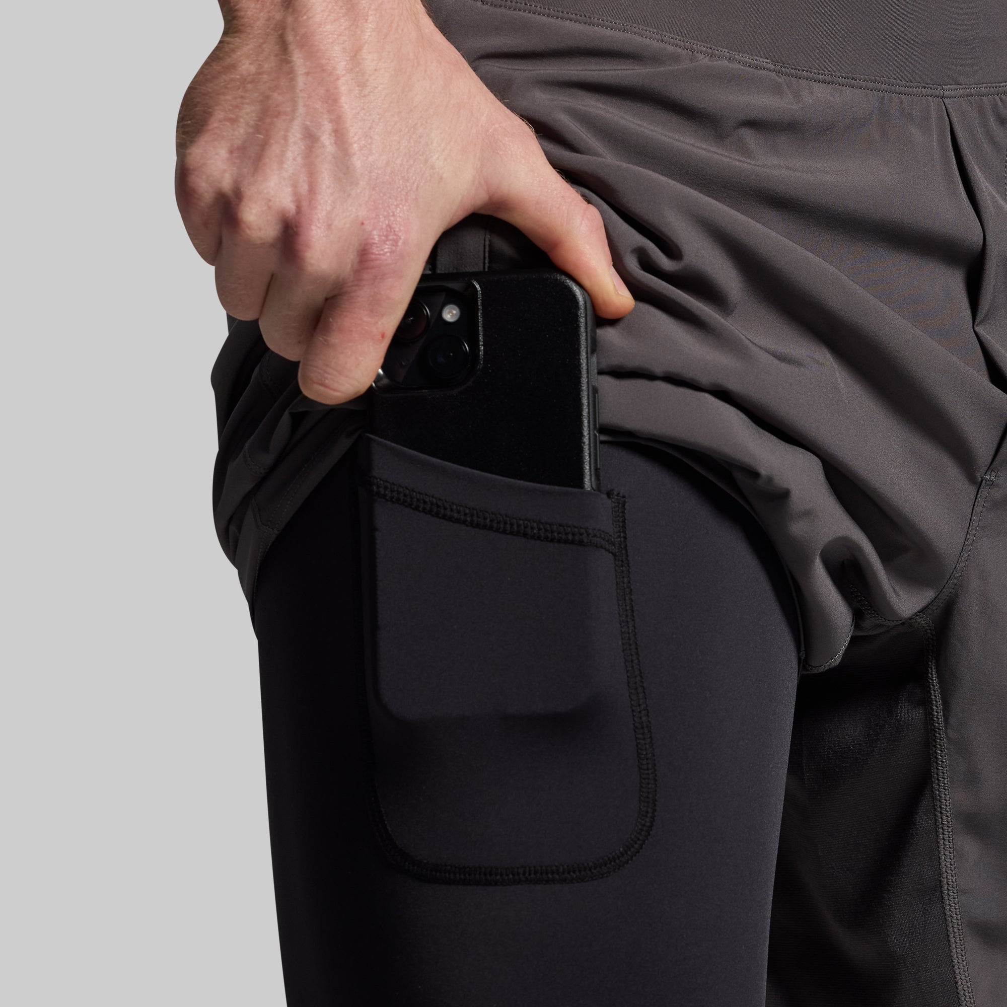 Versatile Short w/ Compression 9 (Gunmetal) - Image 2