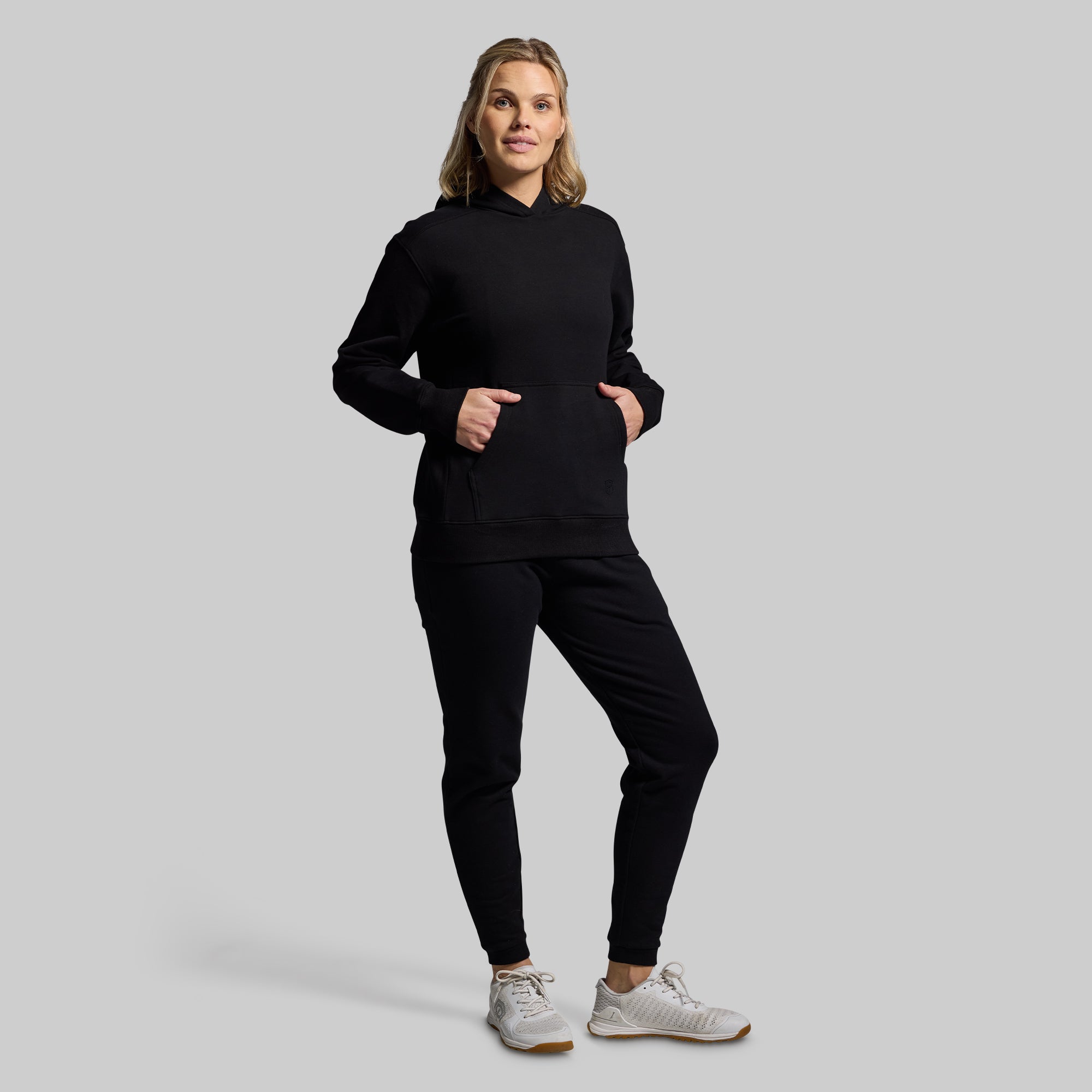 Women's Unmatched Hoodie (Black) - Image 5