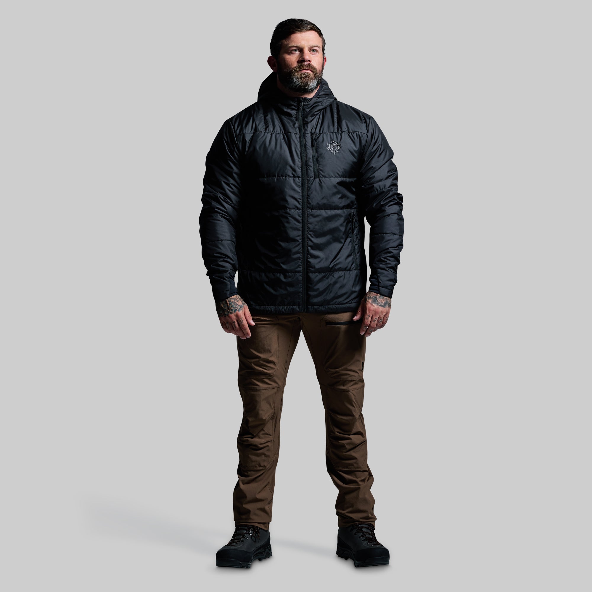Men's Tundra Jacket Light 2.0 (Black) - Image 9