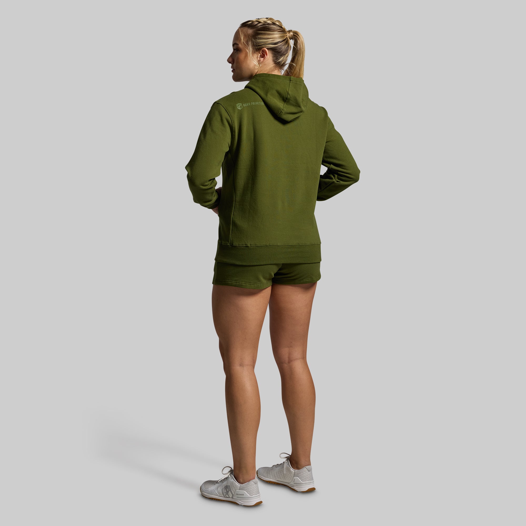 Women's Unmatched Hoodie (Military Green) - Image 7
