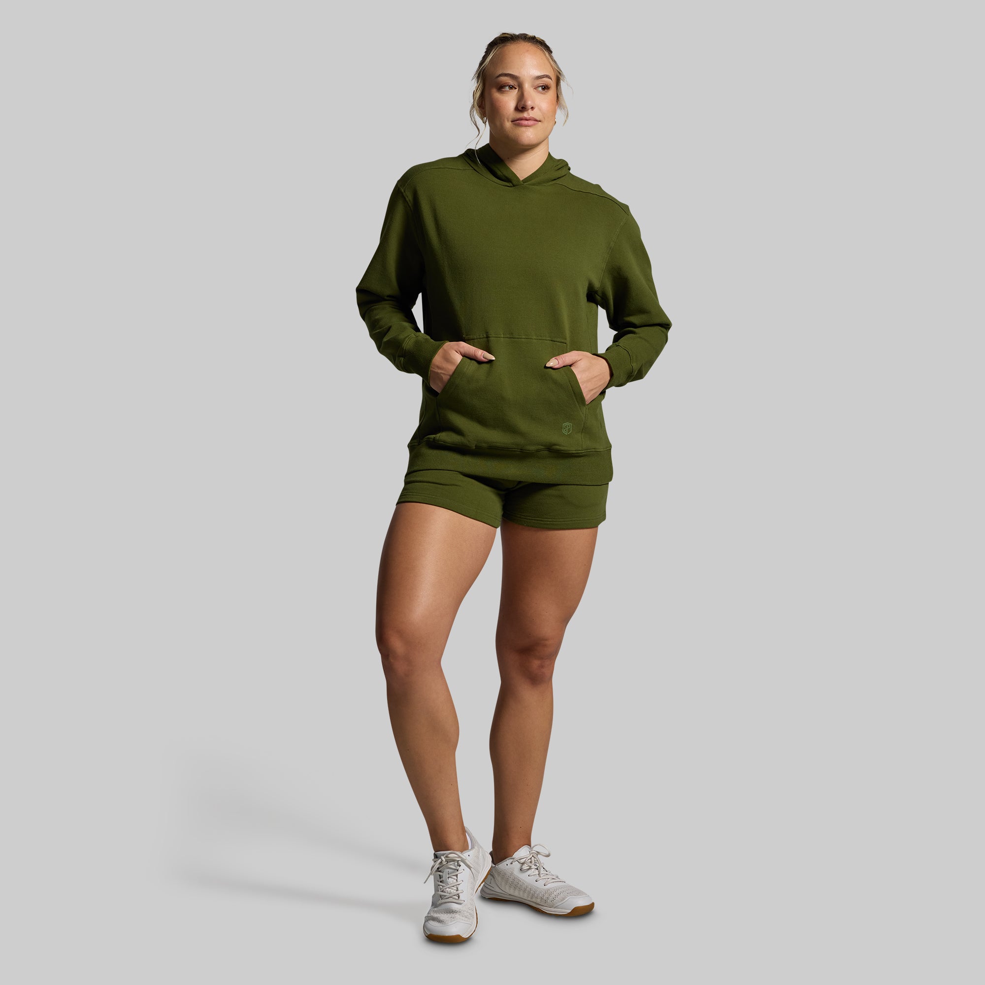 Women's Unmatched Short (Military Green) - Image 6