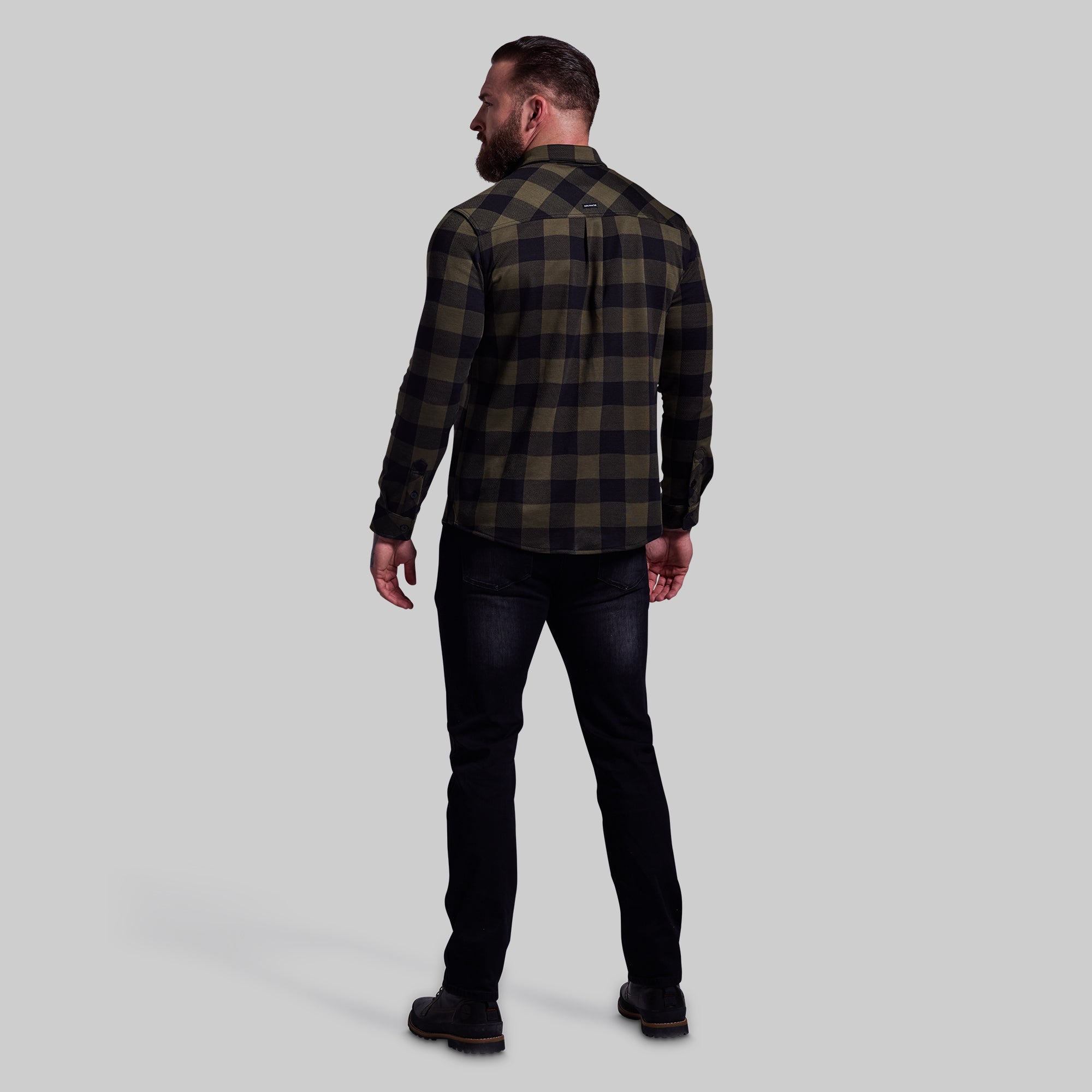 Woodsman Stretchy Flannel (Forest) - Image 16