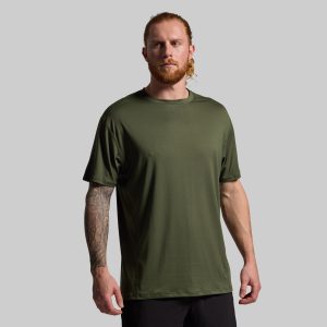 Athleisure Tee (Tactical Green)