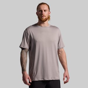 Athleisure Tee (Stone)