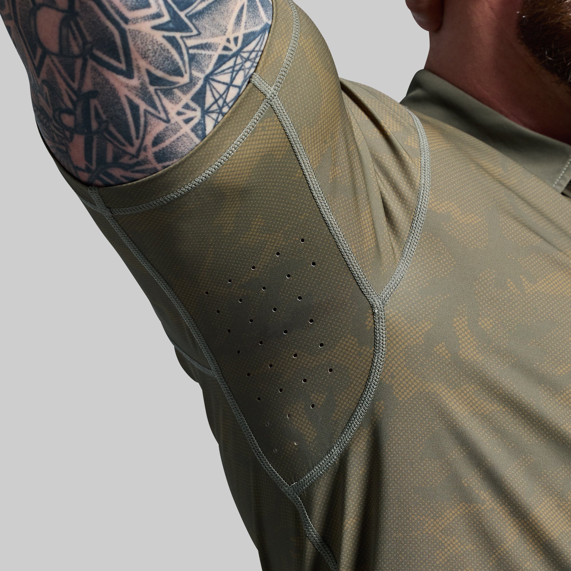 Men's Tek Polo (OD Green Camo) - Image 4