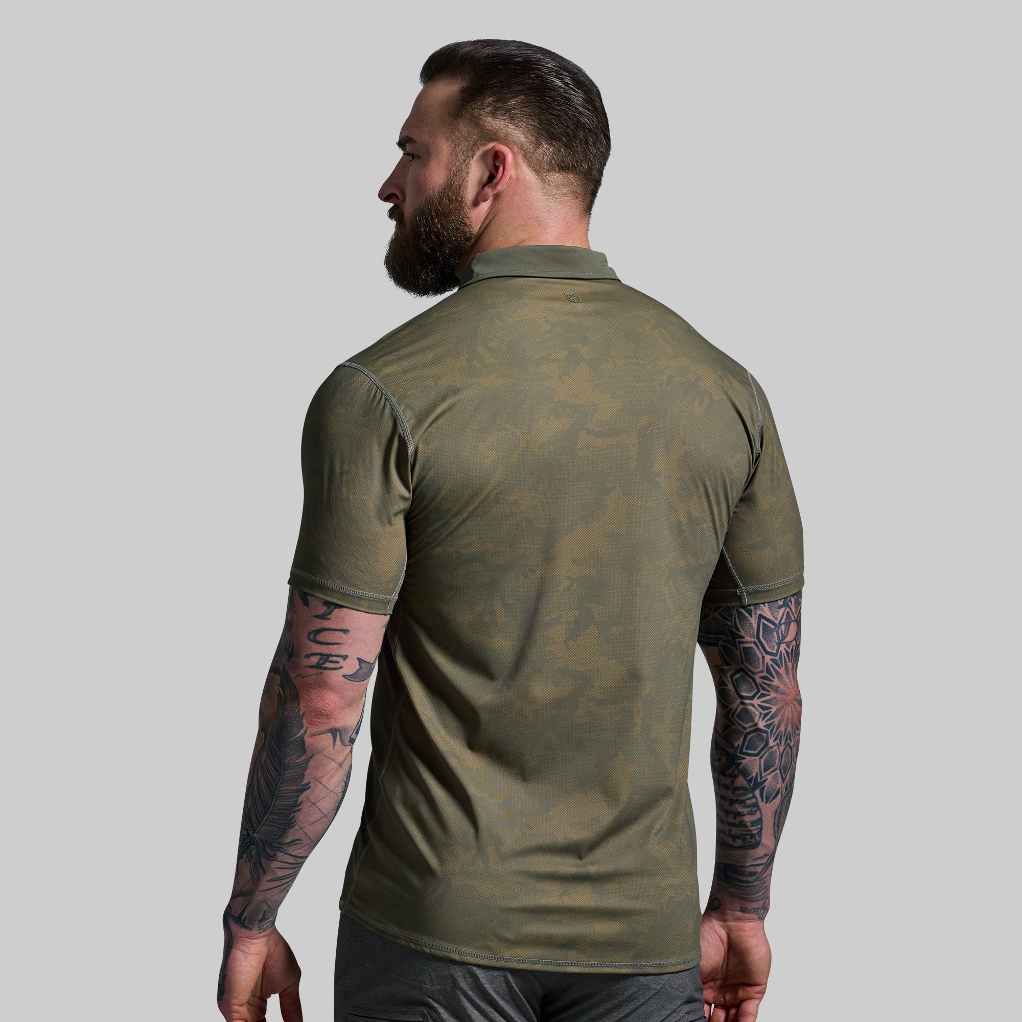 Men's Tek Polo (OD Green Camo) - Image 2