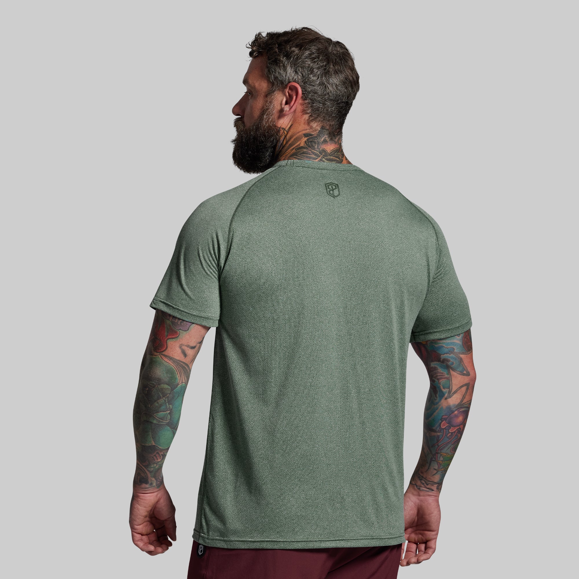 Heritage Tee (Dark Emerald) - Image 2