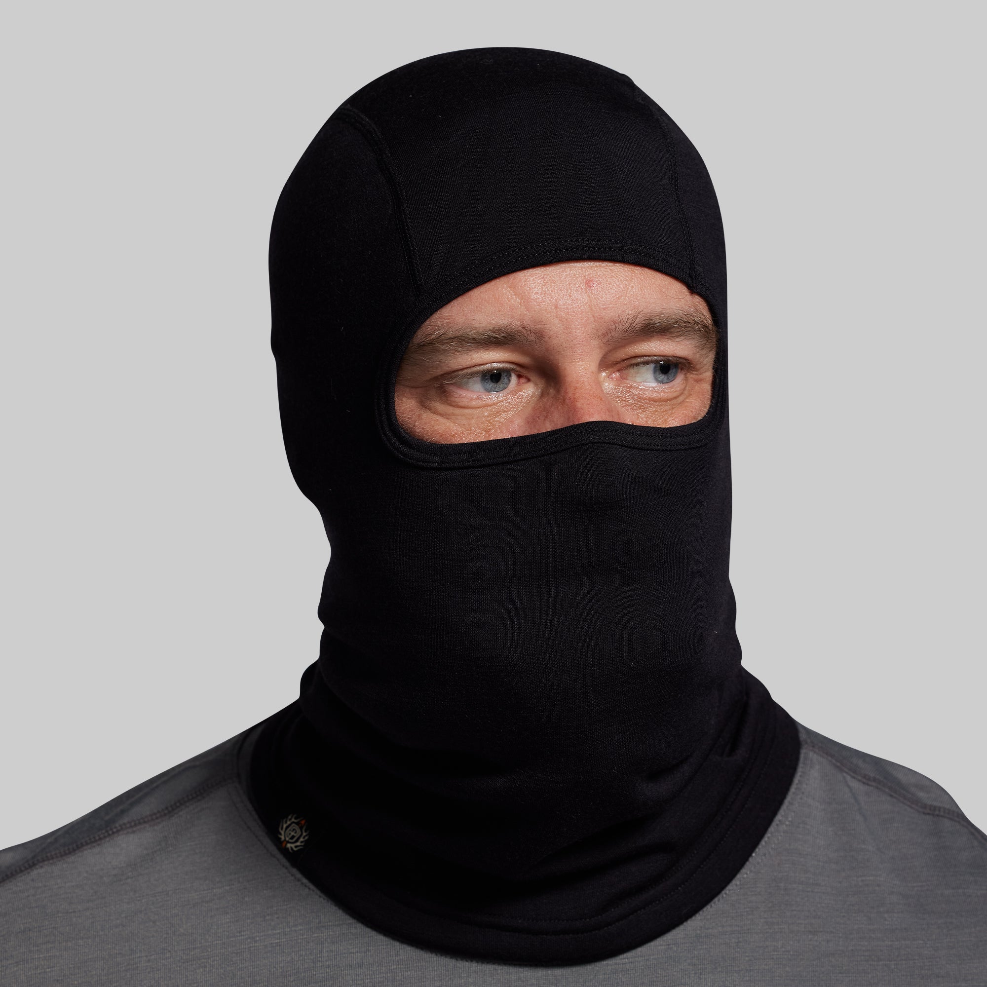 Ridgeline Merino Balaclava 240 (Black) - Image 2