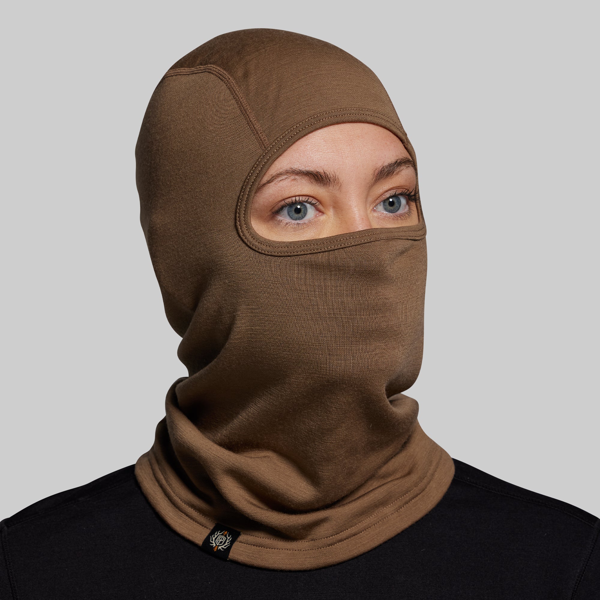 Ridgeline Merino Balaclava 240 (Coyote Brown) - Image 5