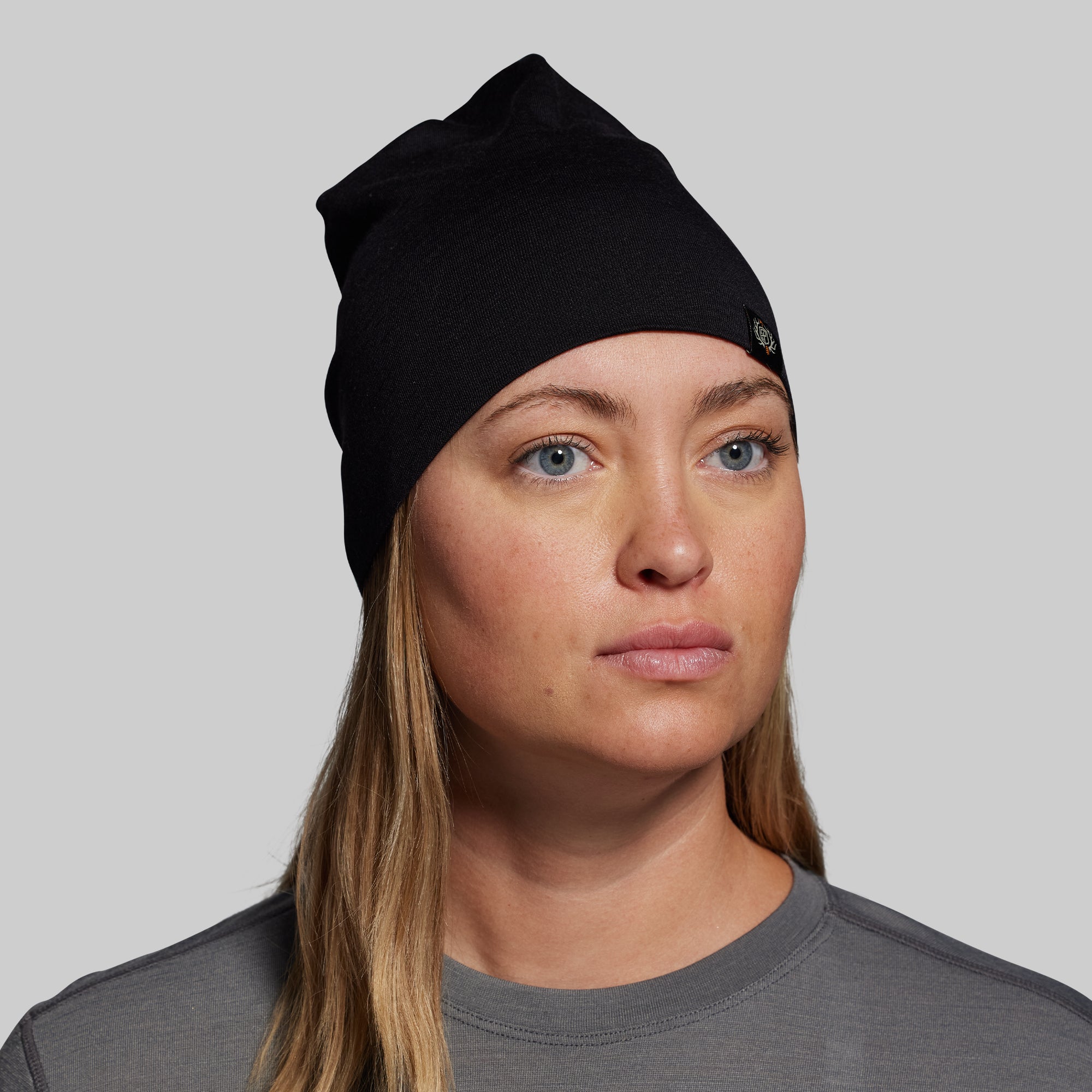 Ridgeline Merino Beanie 165 (Black) - Image 7