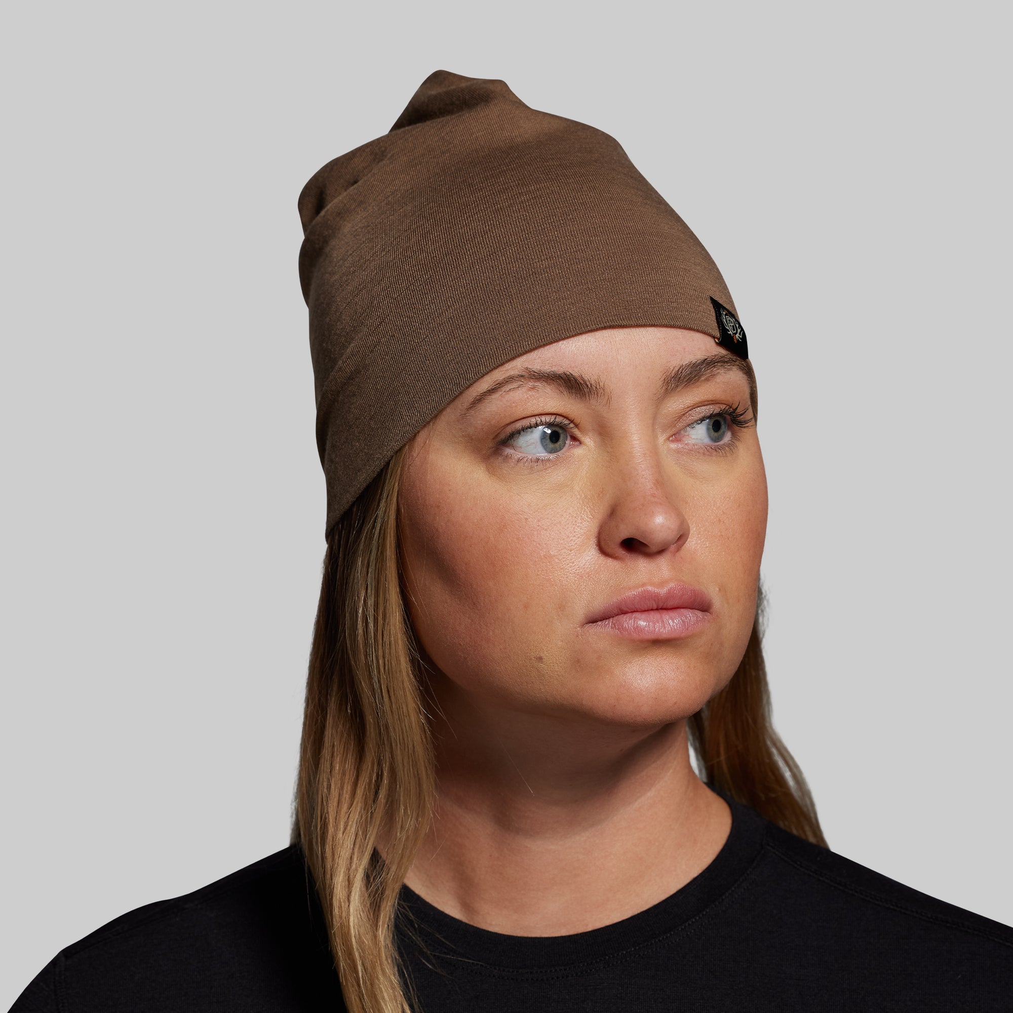 Ridgeline Merino Beanie 165 (Coyote Brown) - Image 6