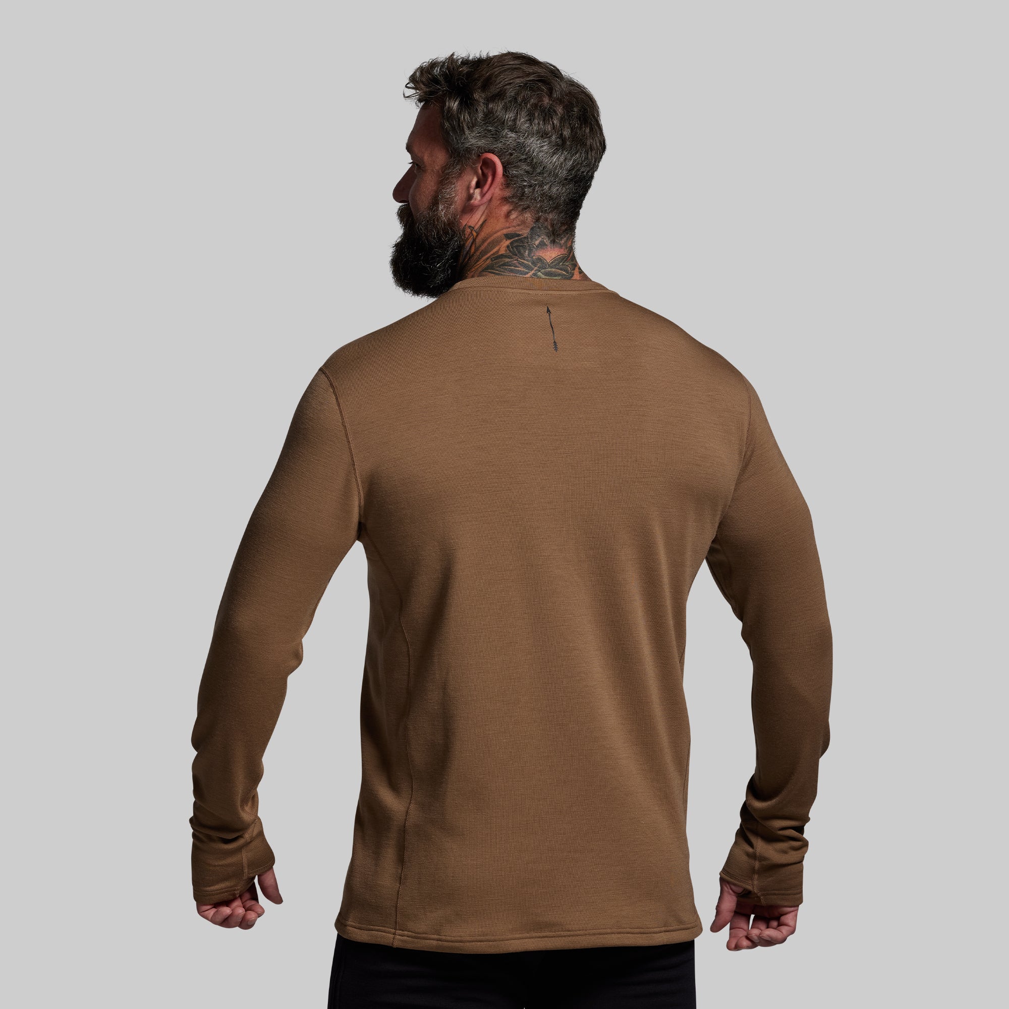 Ridgeline Merino Thermal Top 240 (Coyote Brown) - Image 2