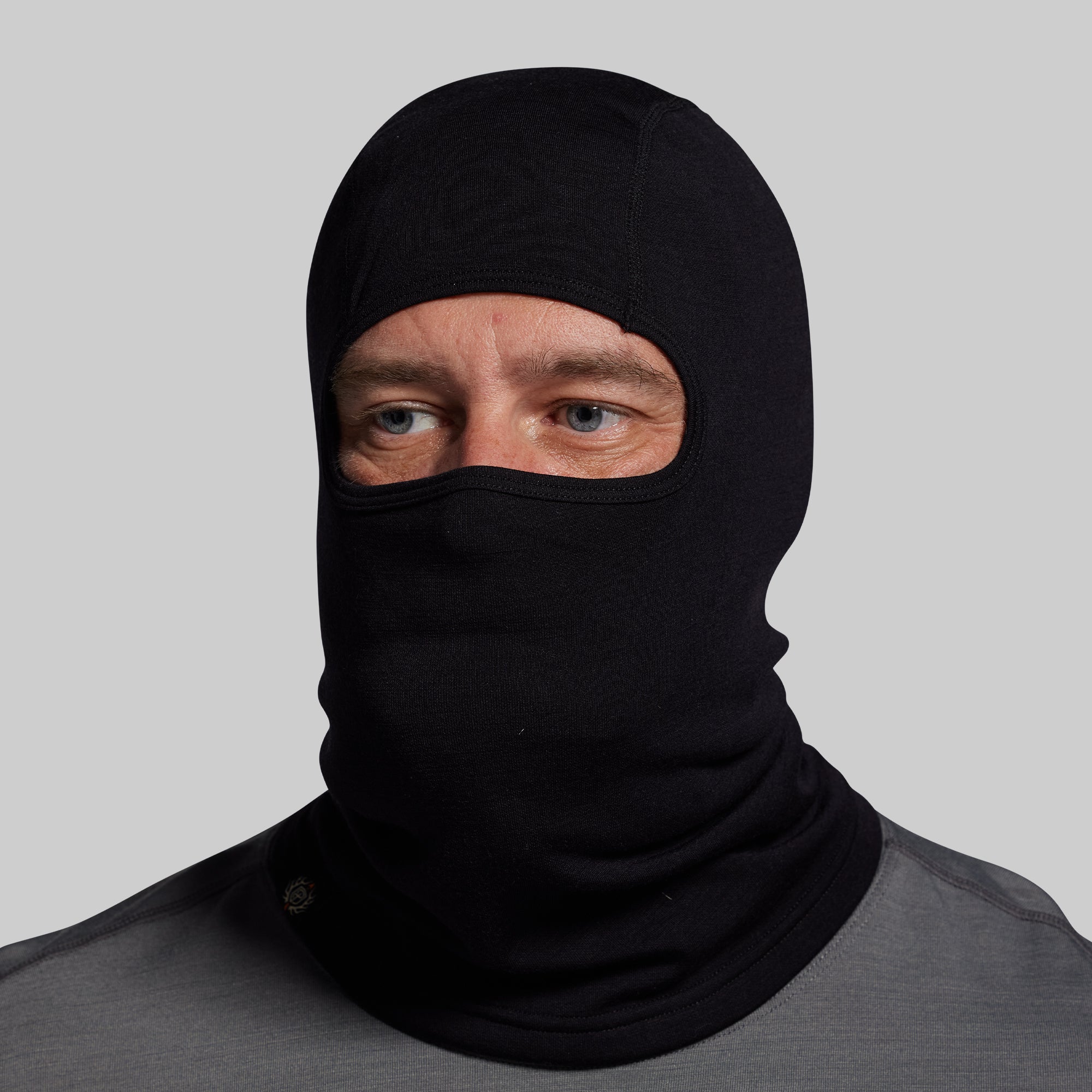 Ridgeline Merino Balaclava 240 (Black) - Image 3