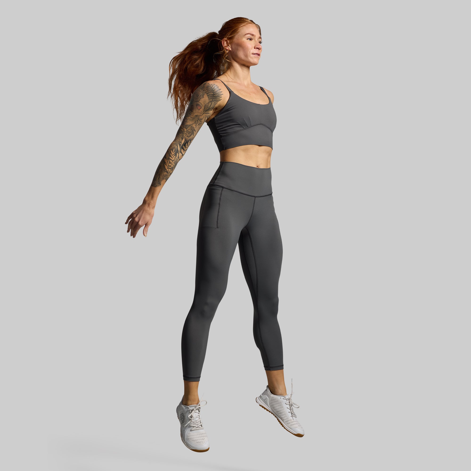 Your Go To Legging w/ Pockets 2.0 (Gunmetal) - Image 6