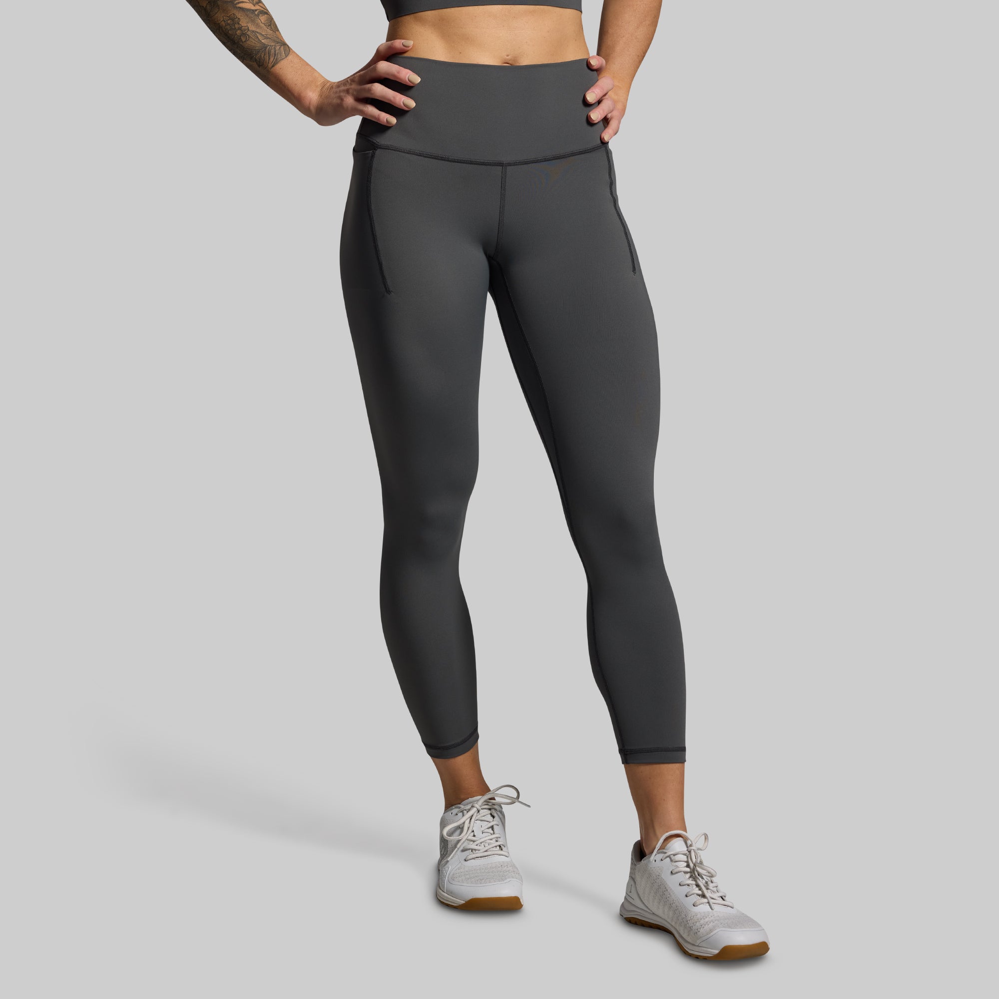 Your Go To Legging w/ Pockets 2.0 (Gunmetal) - Image 3