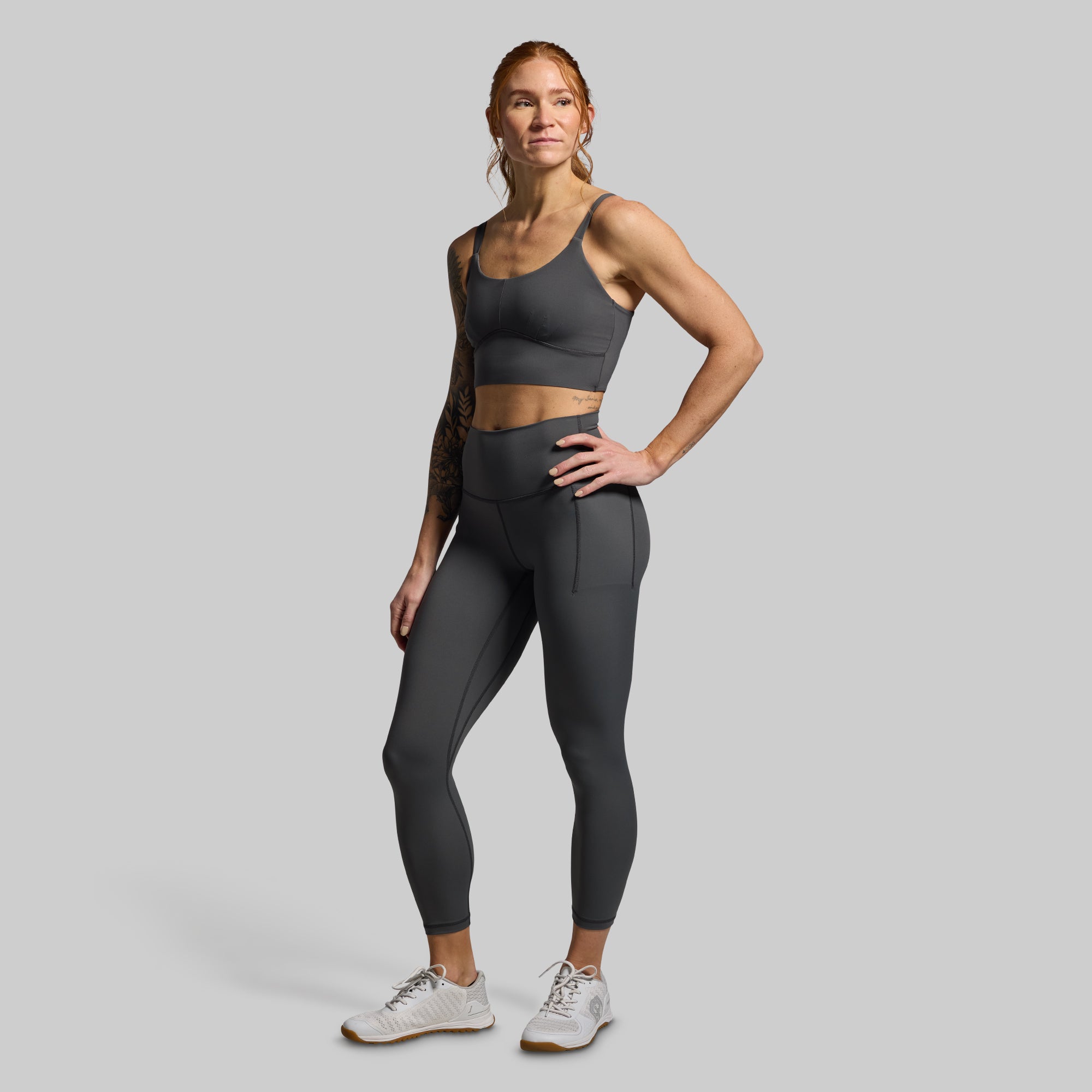 Your Go To Legging w/ Pockets 2.0 (Gunmetal) - Image 7
