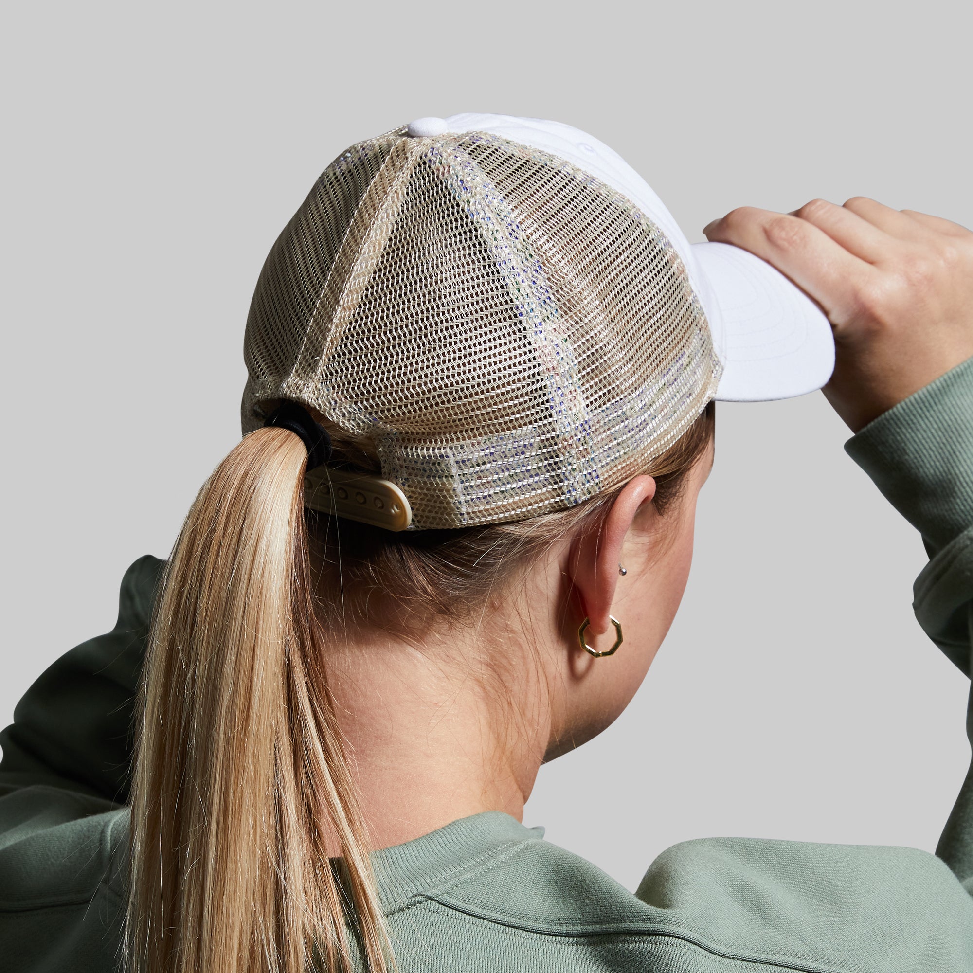 Relax Hat (White/Floral) - Image 4