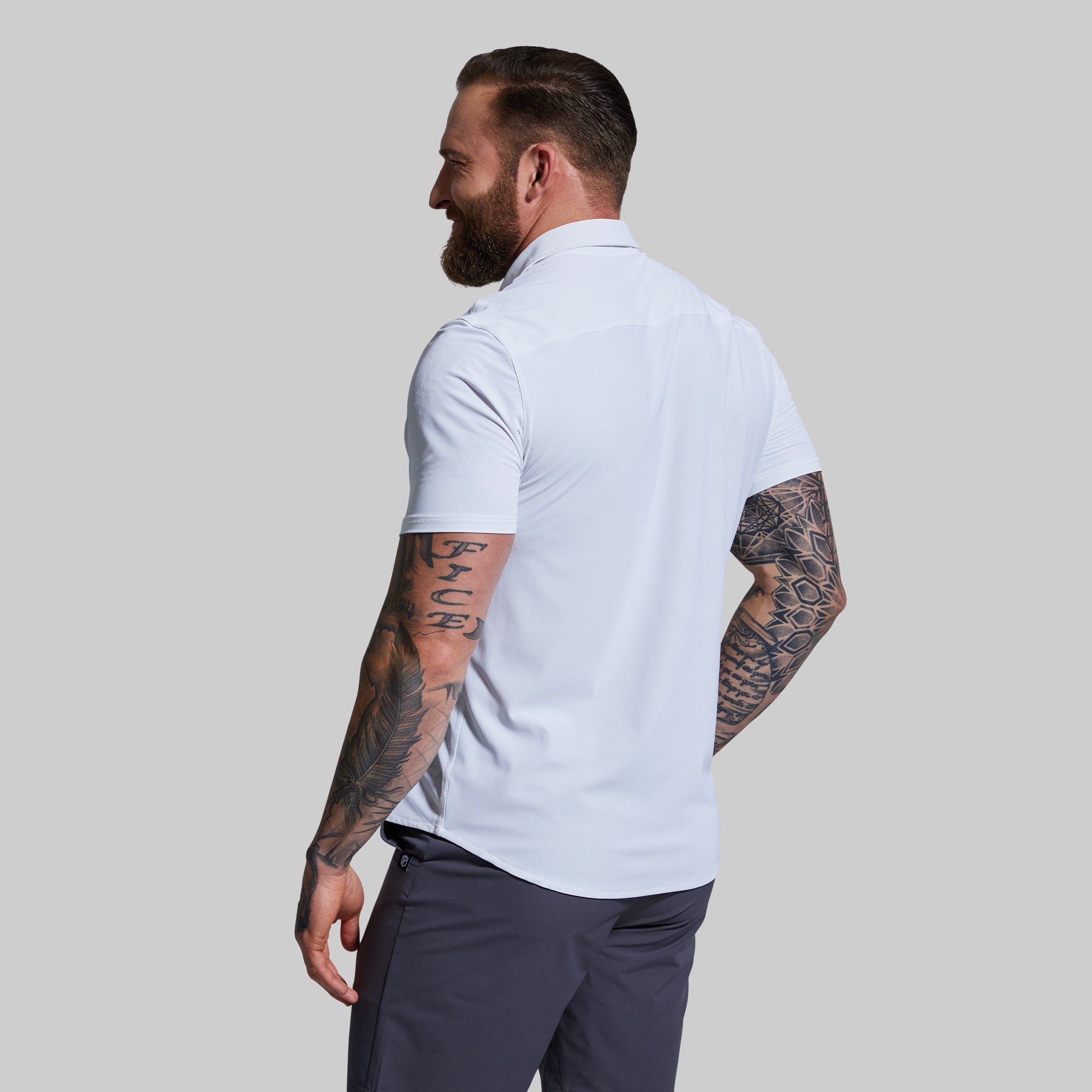 Network Short Sleeve (White) - Image 2