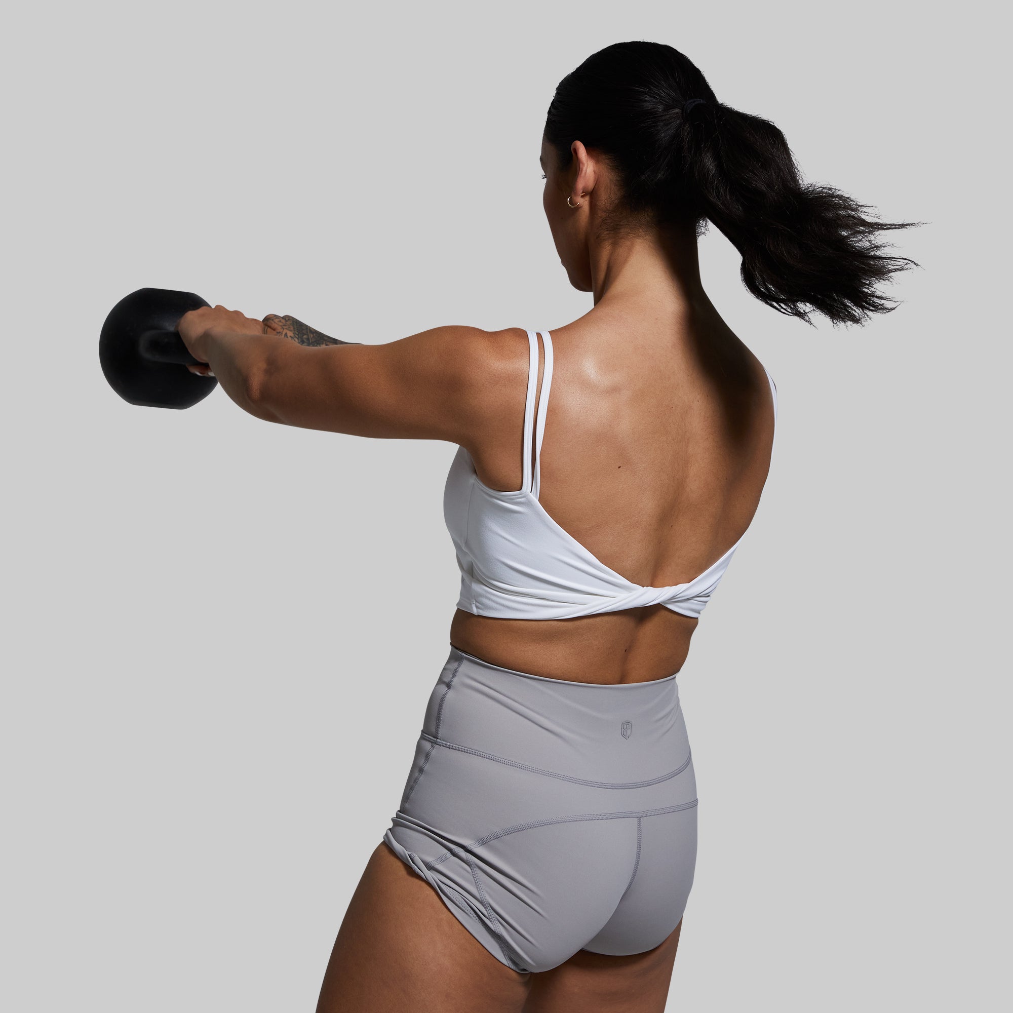 Don't Get It Twisted Sports Bra (White) - Image 3