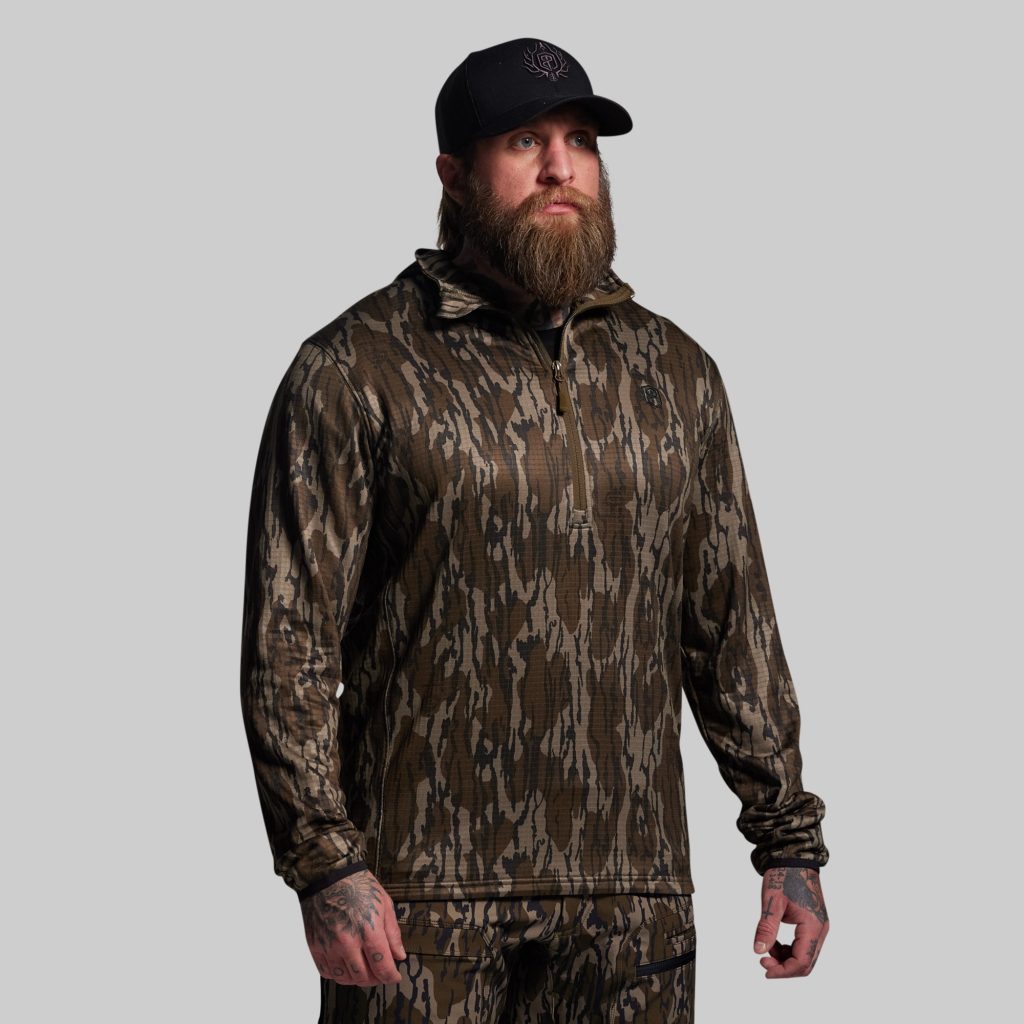 Quiver Half Zip Hoodie 2.0 (Mossy Oak? Original Bottomland?)