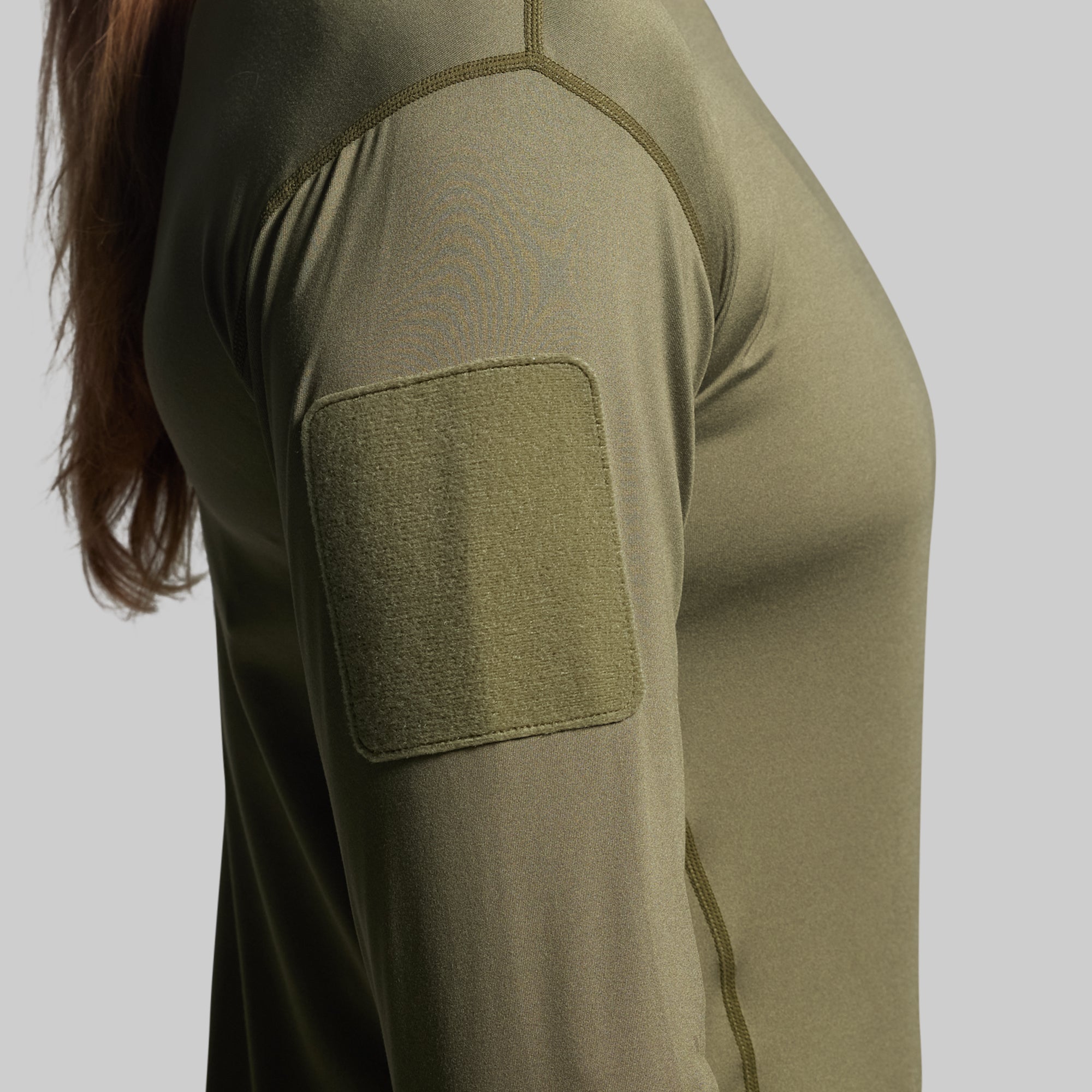Long Sleeve Range Shirt (OD Green) - Image 3
