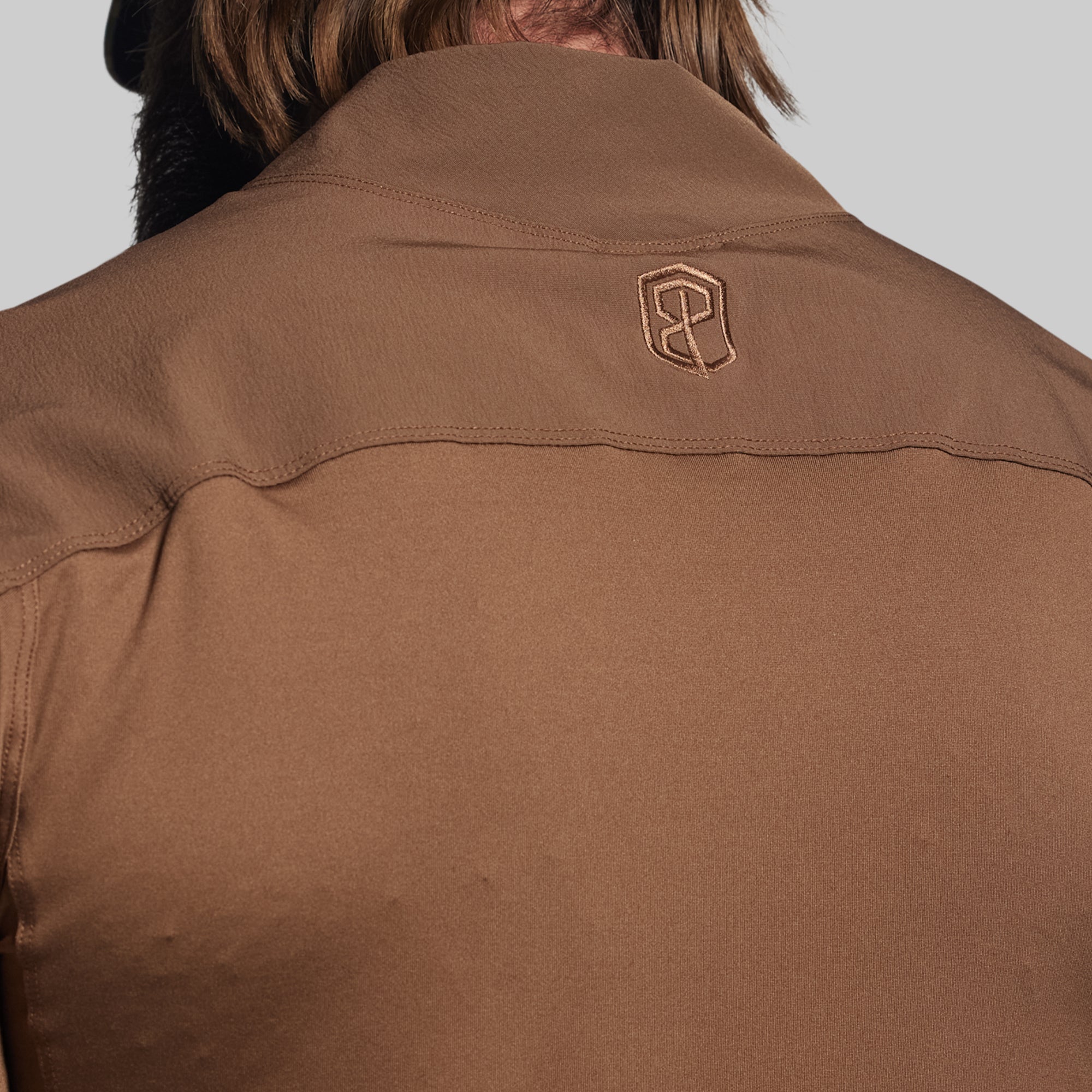 Long Sleeve Op Top (Coyote Brown) - Image 4