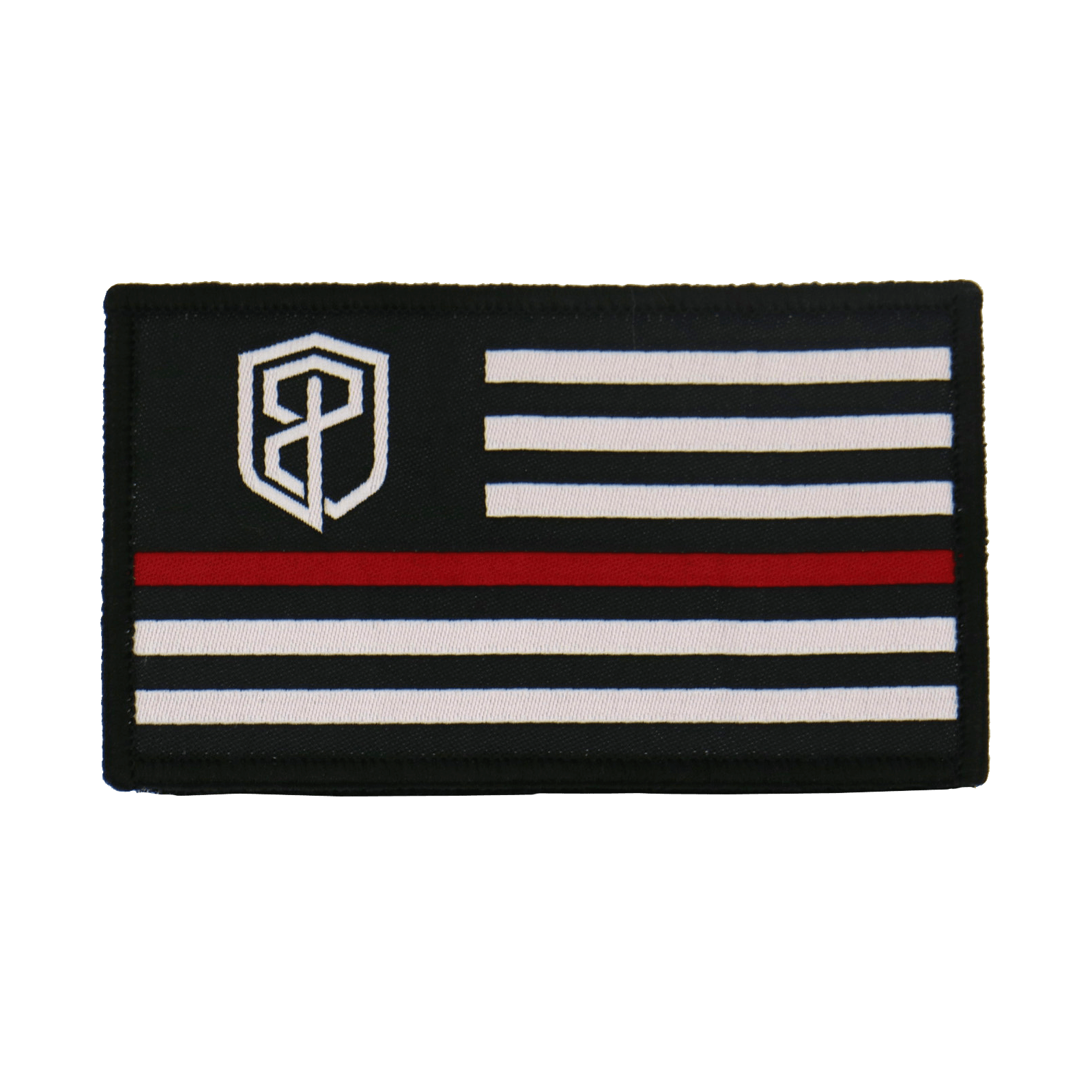 Born Primitive Velcro Flag Patch (Thin Red Line)