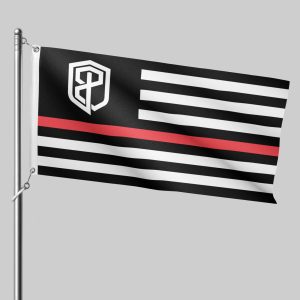 Thin Red Line Flag