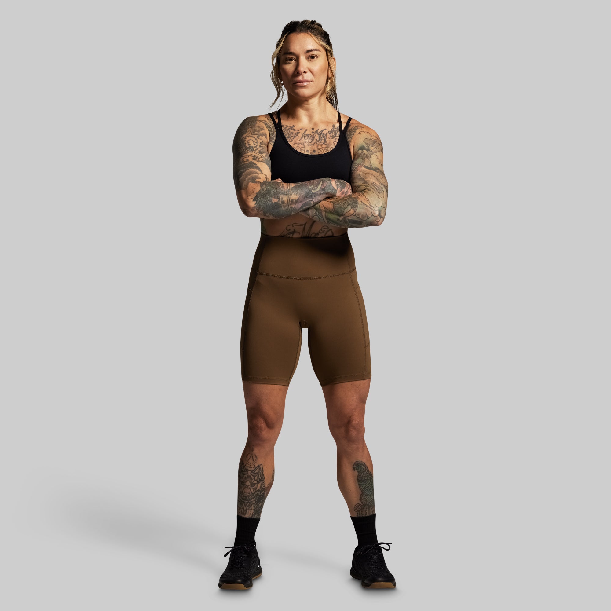 Tempo Biker Short (Coyote Brown) - Image 6