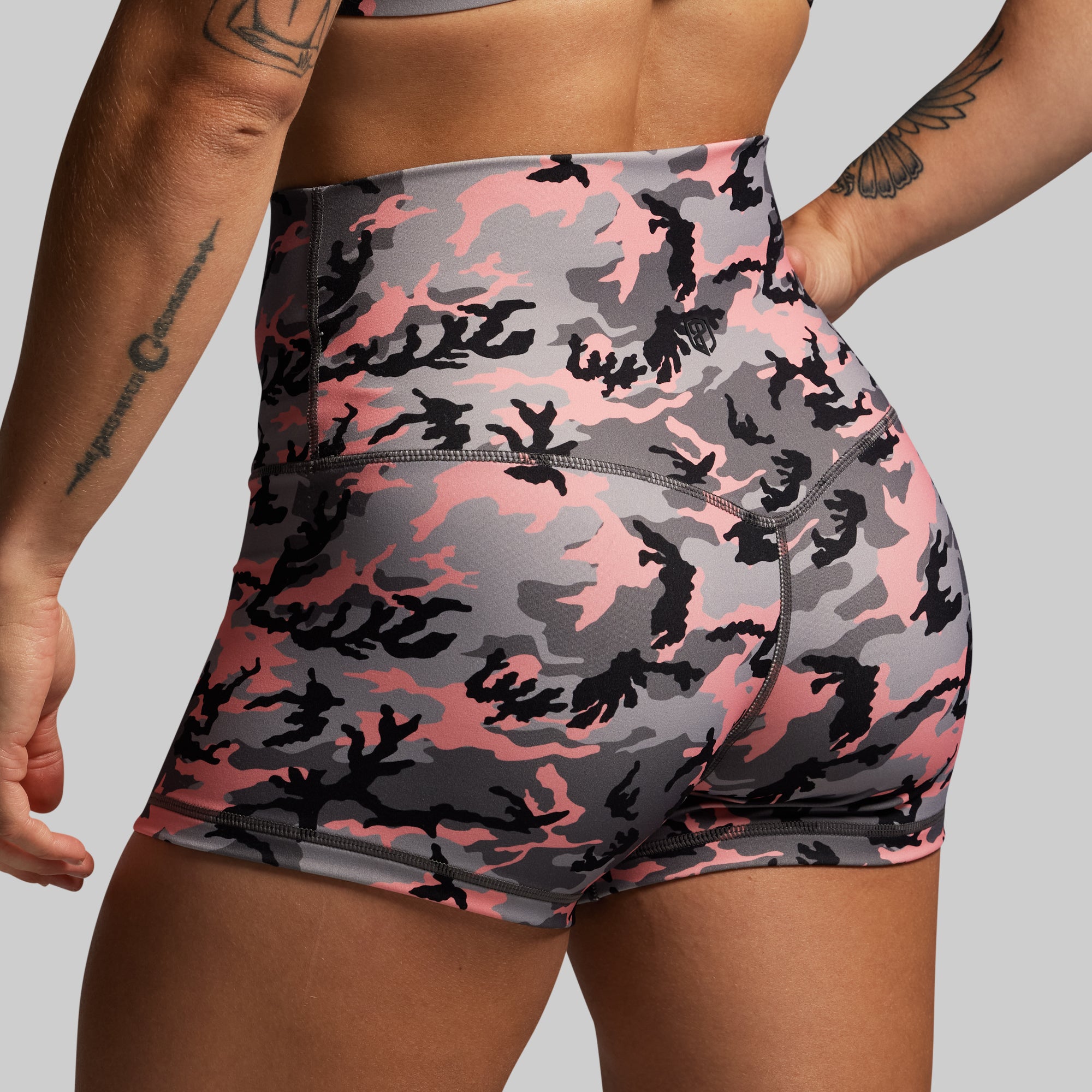 New Heights Booty Short (Pink Woodland) - Image 3