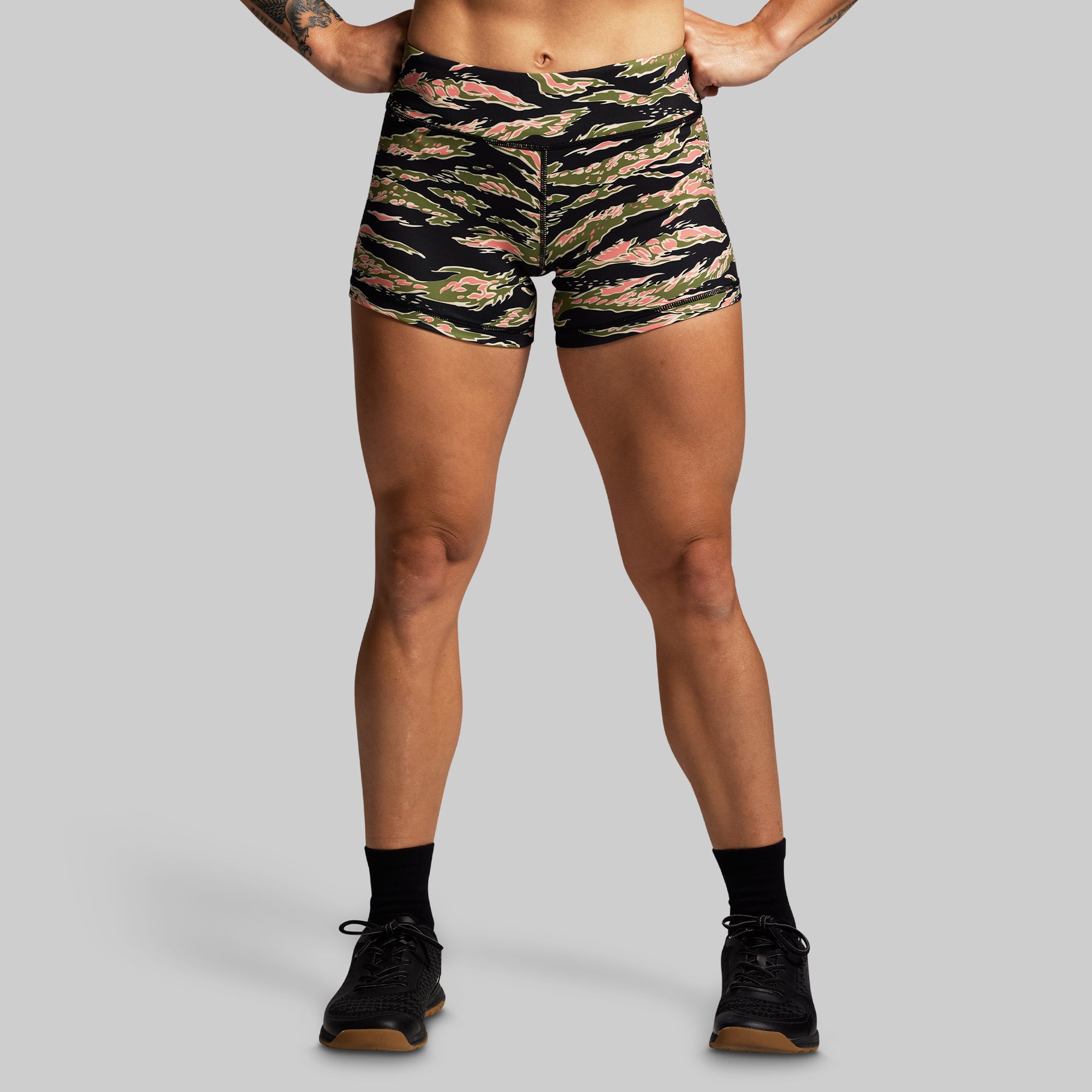 Double Take Booty Short (Pink Jungle Tiger) - Image 4