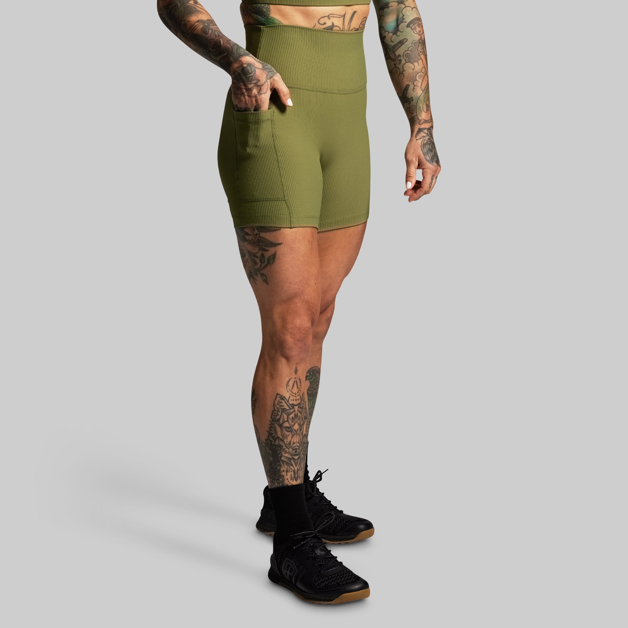 All or Nothing Short (Army Green) - Image 5