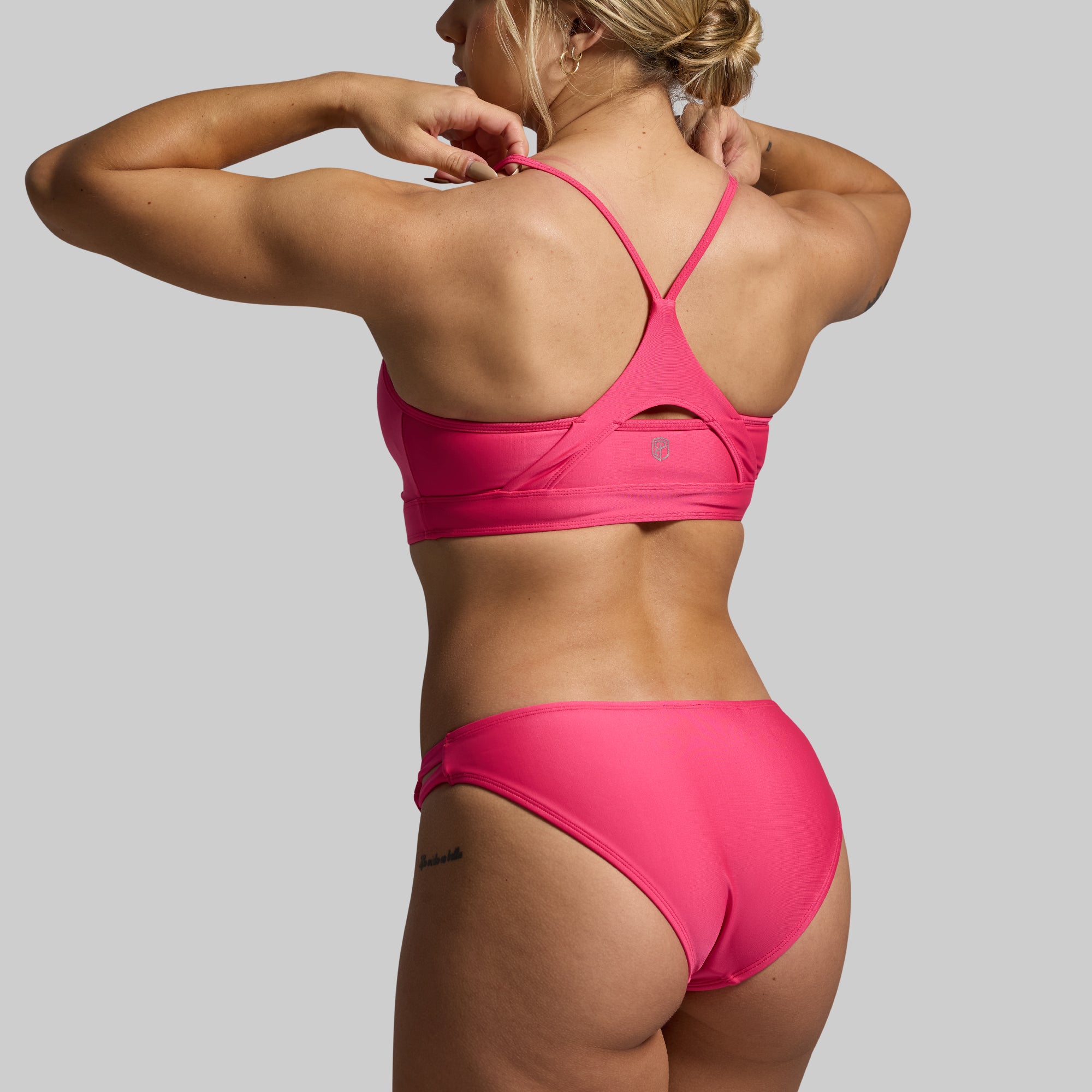 Marina Bikini Bottom (Raspberry Sorbet) - Image 2