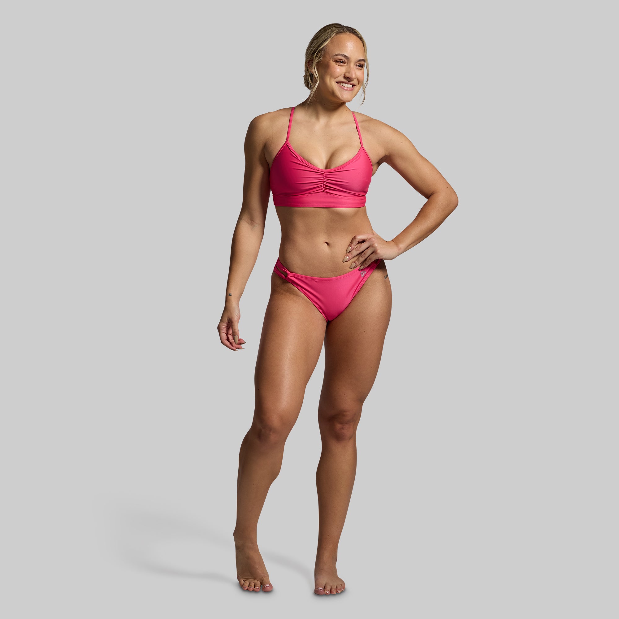 Marina Bikini Bottom (Raspberry Sorbet) - Image 6