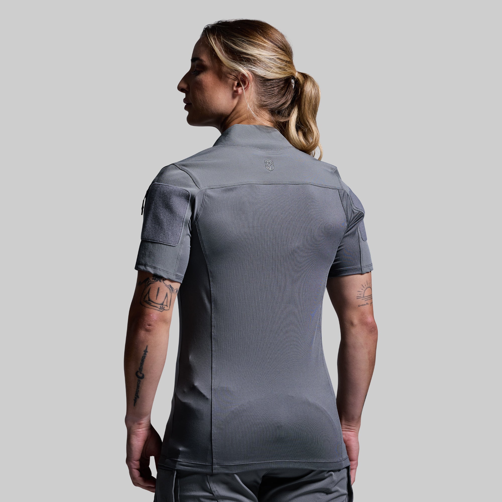 Women's Op Top (Wolf Grey) - Image 2