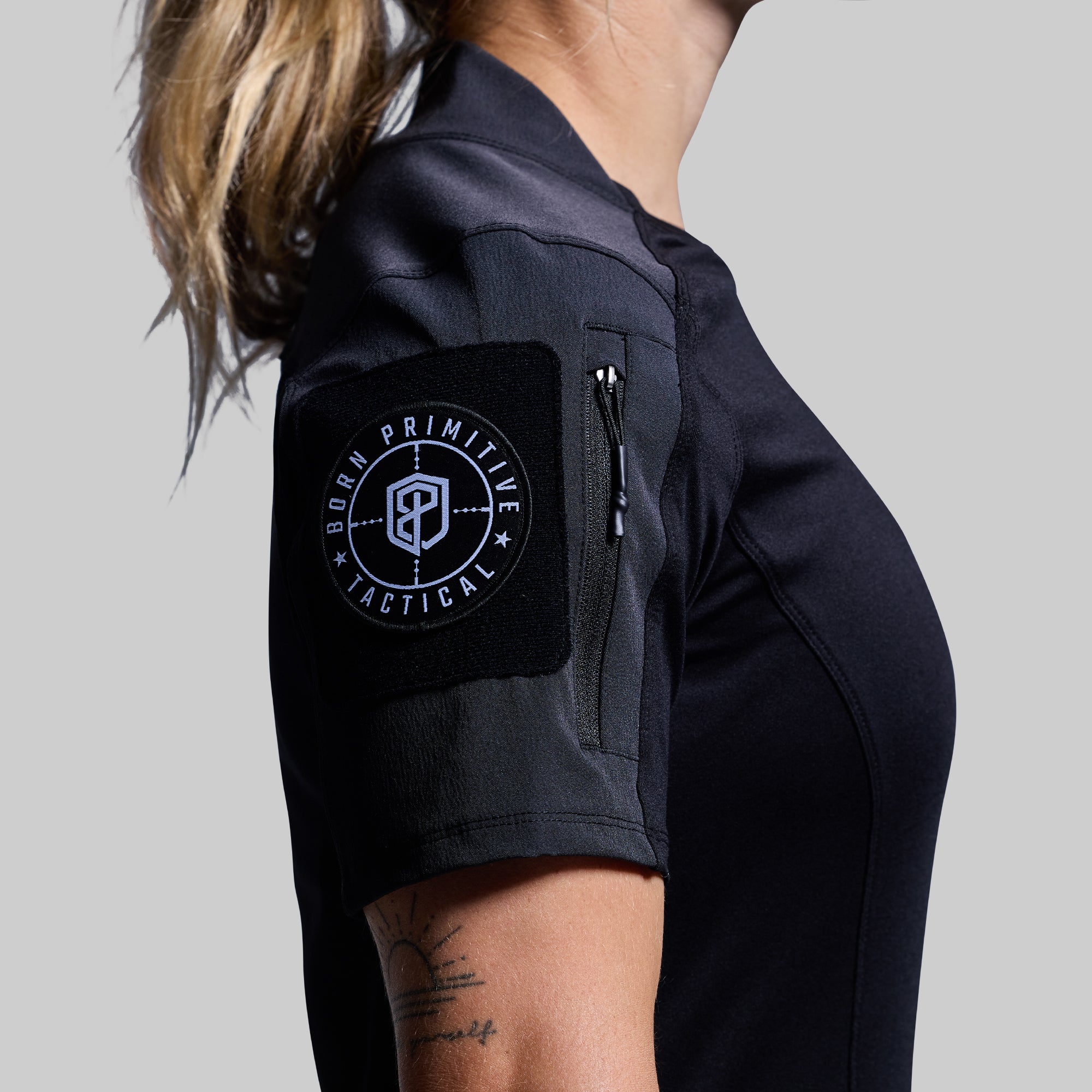 Women's Op Top (Black) - Image 4