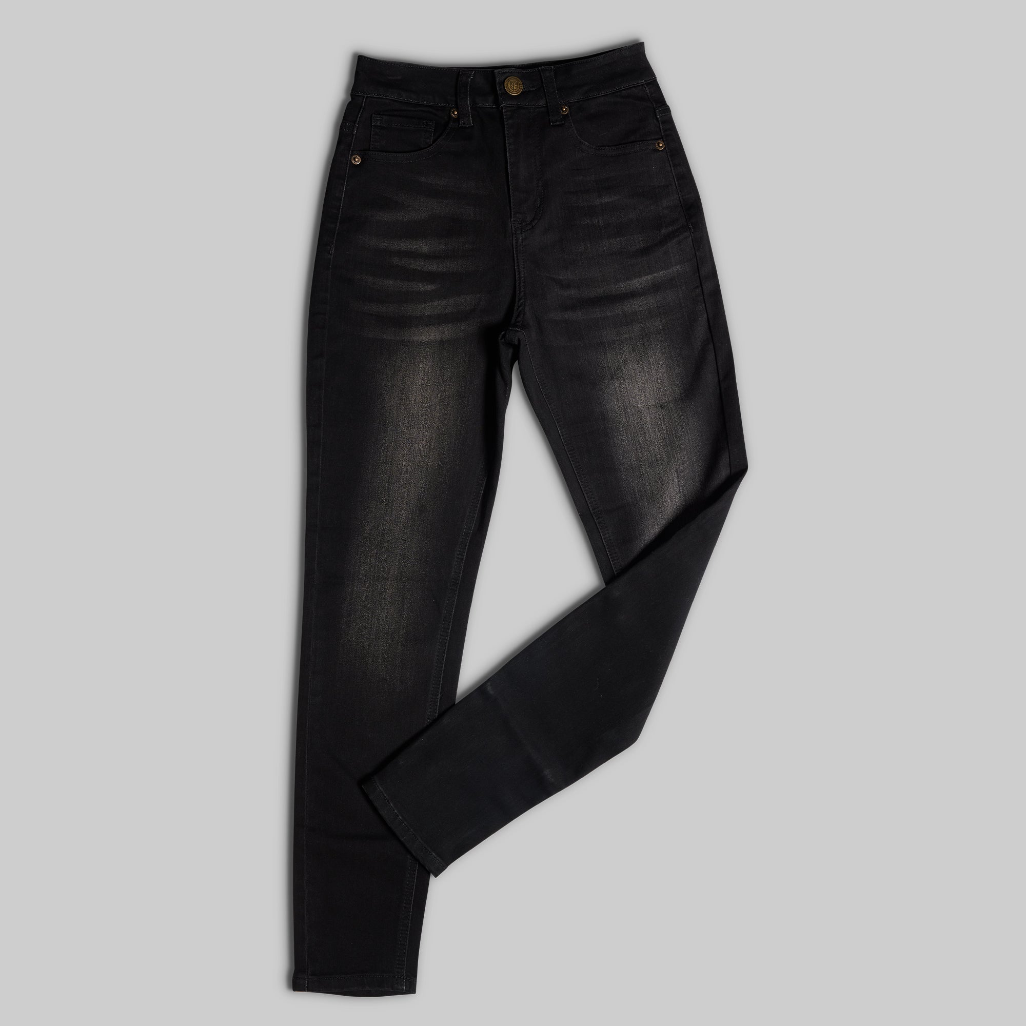 FLEX Stretchy High-Rise Skinny Jean (Black) - Image 10