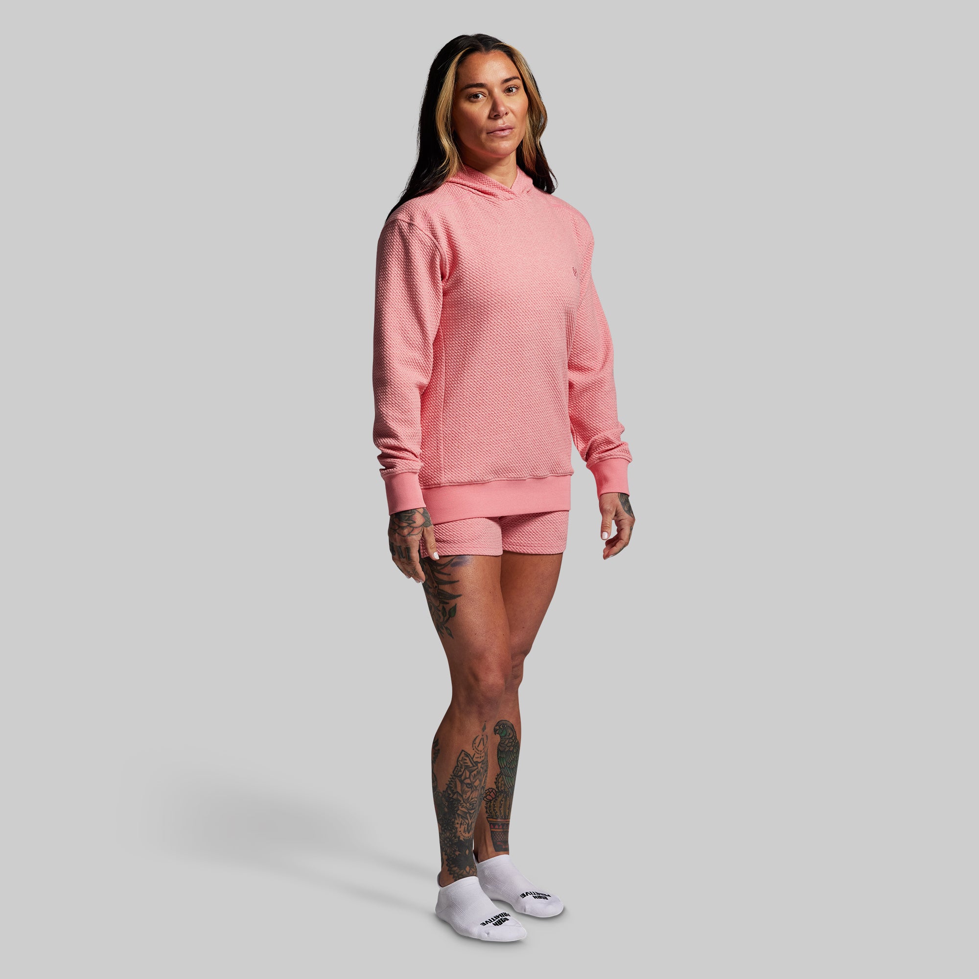 Women's Cloud Hoodie (Faded Rose) - Image 6